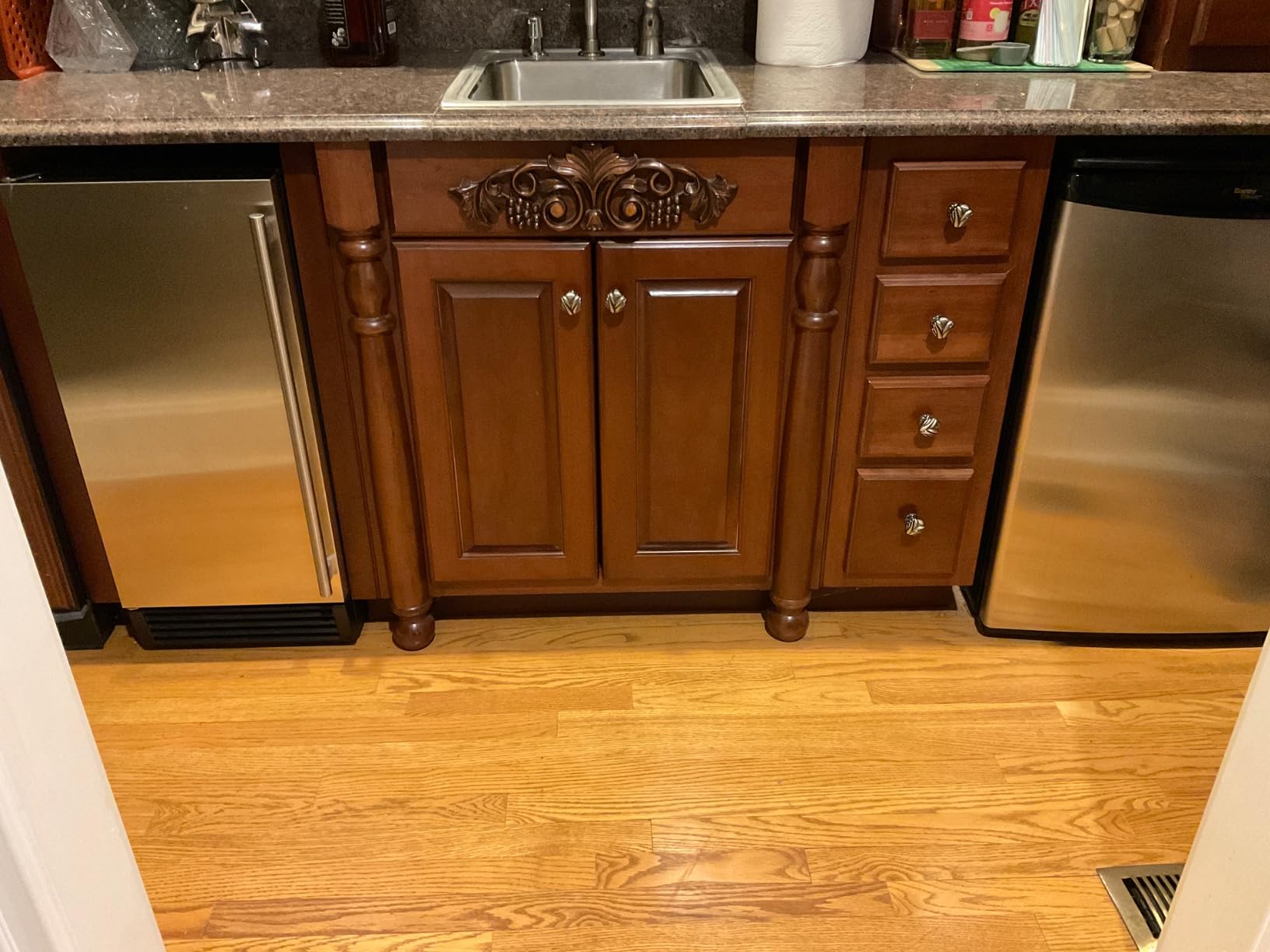 Maxx Ice MIM50P 65Lb Premium Clear Ice Cube Maker Machine with Drain Pump Blue LED and Built-in Undercounter or Freestanding Household Residential or Commercial Use, 15 Inch Wide, Silver customer photo 1