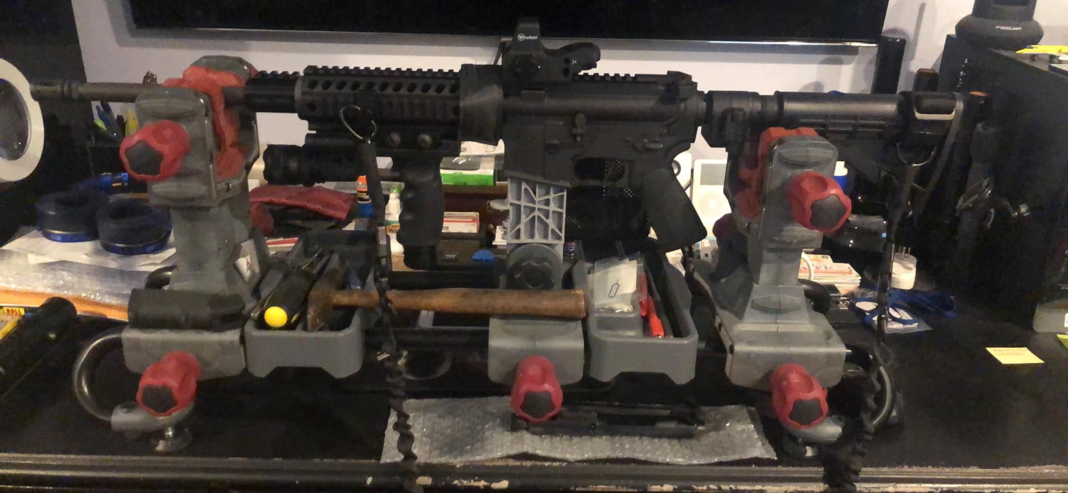 Tipton Ultra Gun Vise with Heavy-Duty, Customizable Design and Non-Marring Material for Cleaning, Gunsmithing and Maintenance customer photo 1