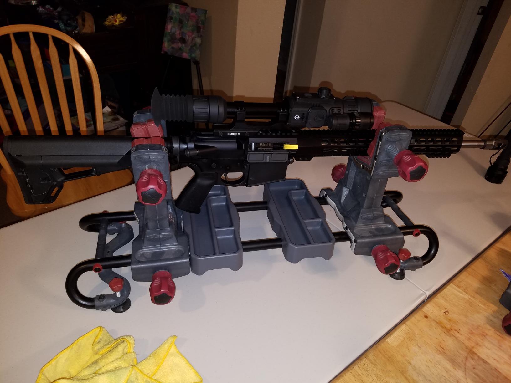 Tipton Ultra Gun Vise with Heavy-Duty, Customizable Design and Non-Marring Material for Cleaning, Gunsmithing and Maintenance customer photo 2