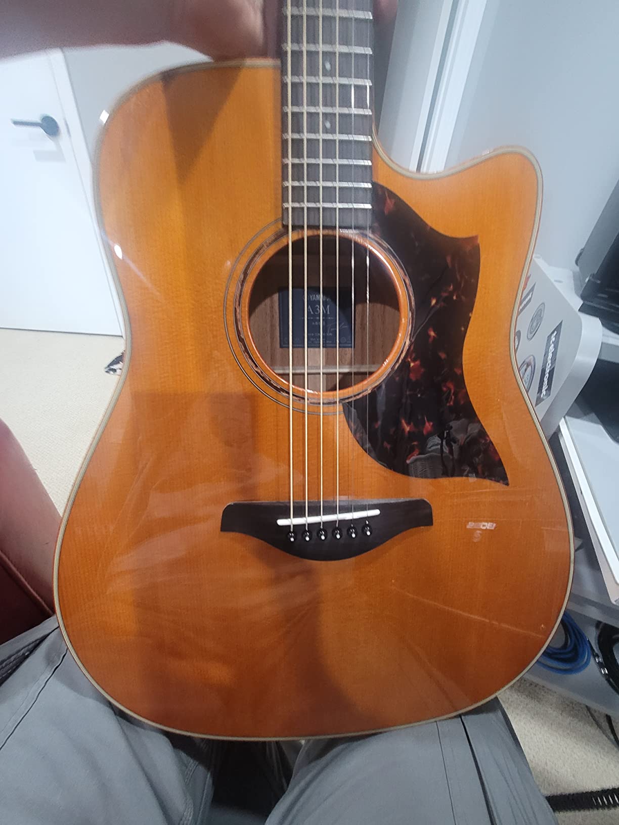 Yamaha A-Series A1M Acoustic-Electric Guitar customer photo 1