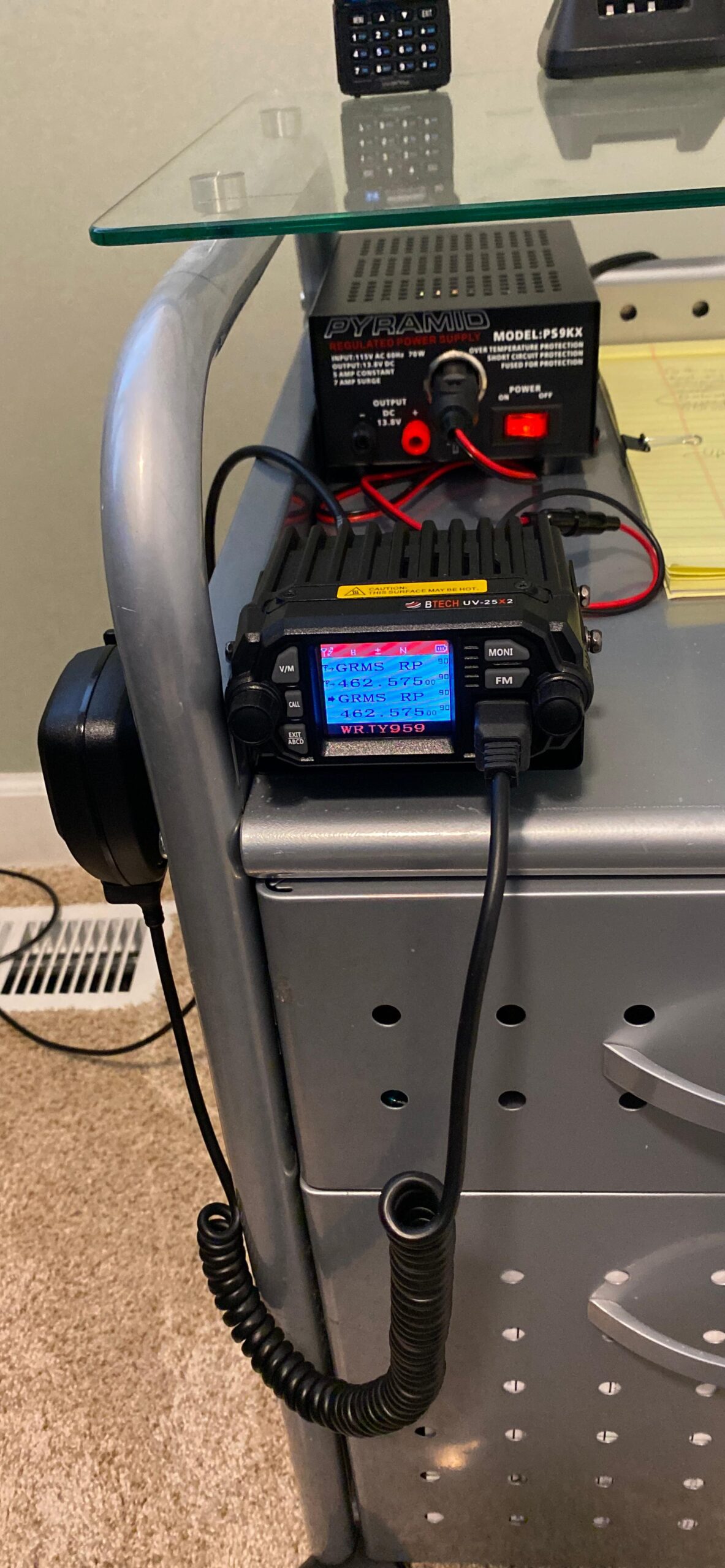 BTECH UV-25X2 (Second Gen.) Mini Mobile 25 Watt Dual Band Base, Mobile Radio: VHF, UHF Amateur (Ham) customer photo 1