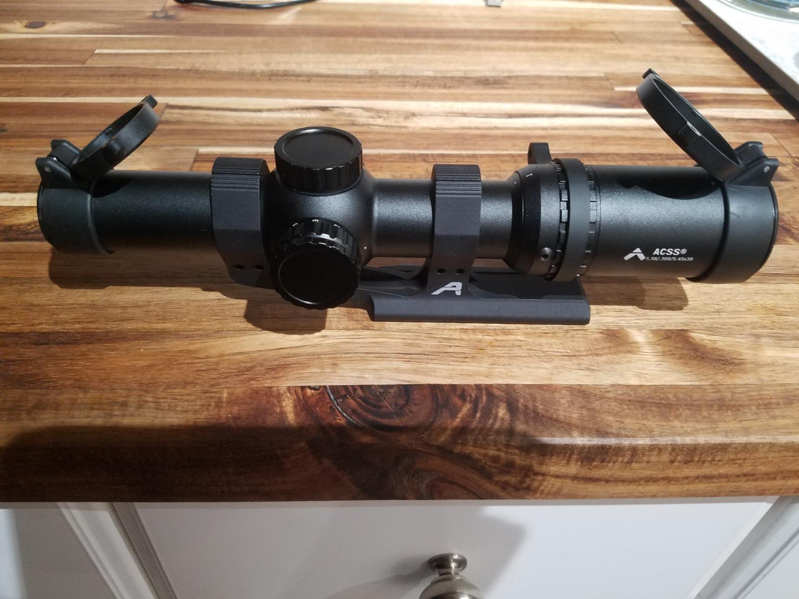 Primary Arms SLX 1-6x24mm SFP Illuminated ACSS Gen III Rifle Scope customer photo 2
