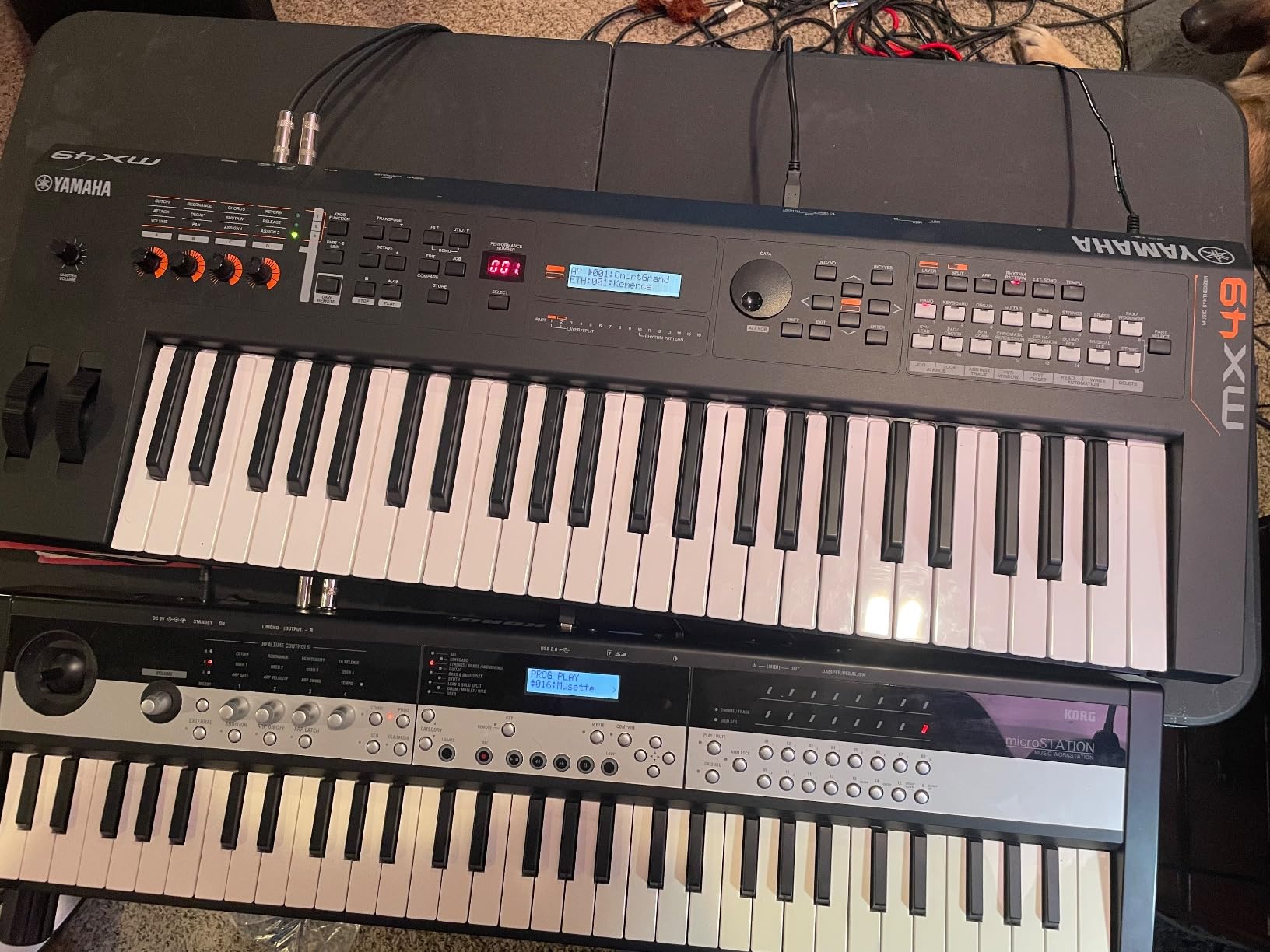 Yamaha MX88 88-Key Weighted Action Synthesizer with Synthesizer Features for Stage Performance customer photo 1
