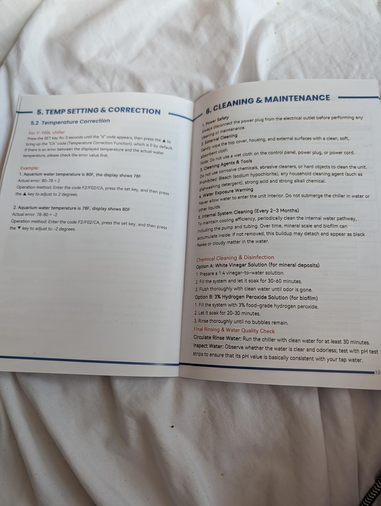 BAOSHISHAN Aquarium Chiller 42gal 1/10 HP Water Chiller for Hydroponics System with Compressor Refrigeration Special Quiet Design for Fish Tank Axolotl Coral Reef Tank 160L customer photo 1