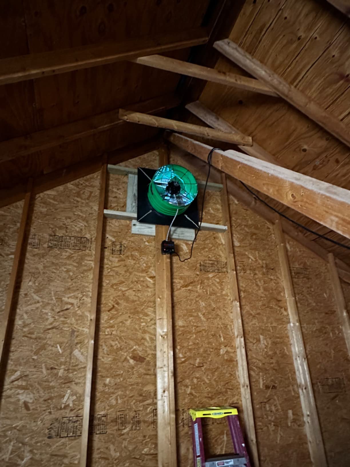 QuietCool AFG SMT ES-3.0 Smart Attic Fan for Gable Vents - 2801 CFM, Smart App Control, Thermostat and Humidistat customer photo 2