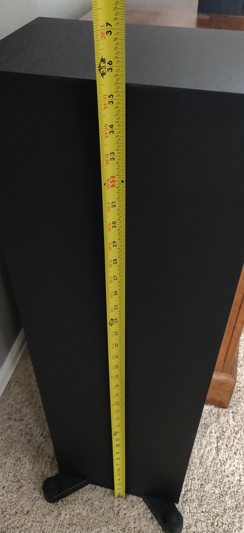 KEF Q550 Floorstanding Speaker (Each, Black) customer photo 2