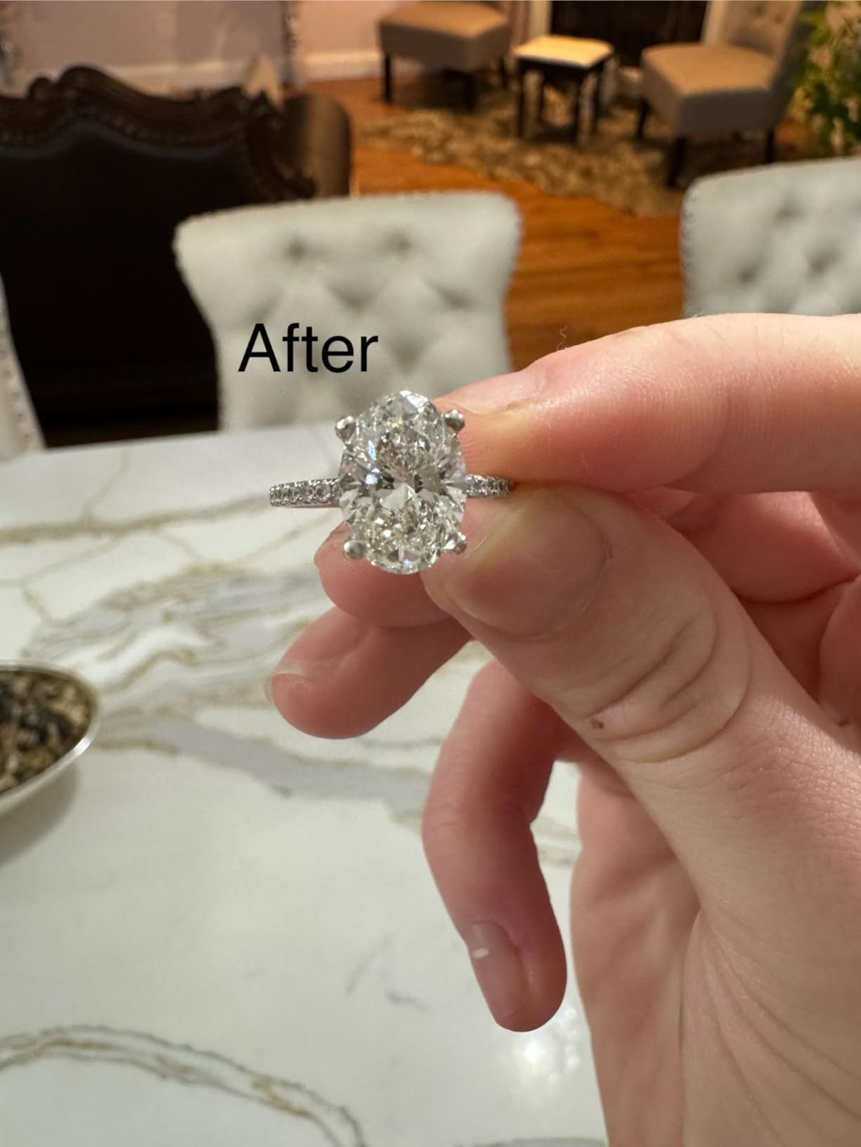 Ultrasonic Cleaner, Professional Ultrasonic Jewelry Cleaner for Diamond Ring, Silver, Gold, Earrings, Necklaces, Glasses, Denture, Retainer, Cpap, Coins, Mouthguard, Razors - VisiClean customer photo 1