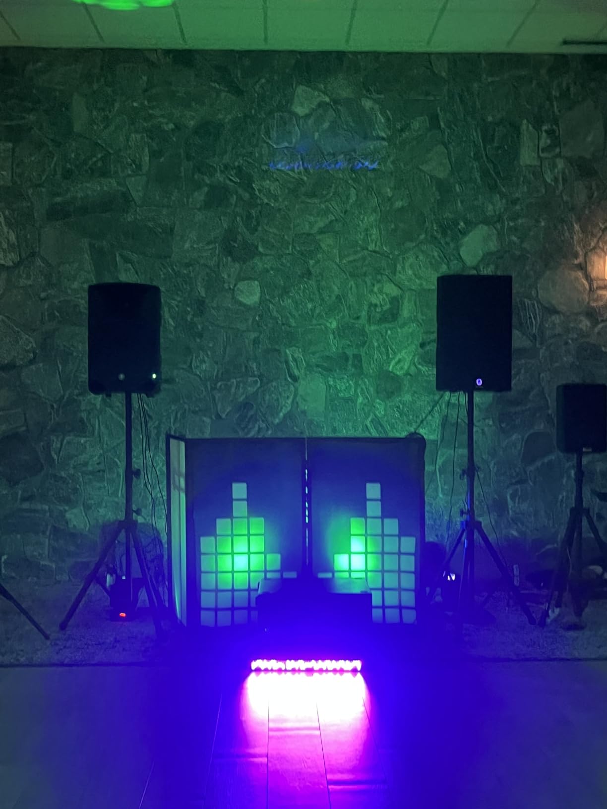U'King DJ Lights Moving Head 8 Color 8 GOBO Stage Lighting LED Spotlight by DMX and Sound Activated Control for Wedding DJ Disco Parties Church Live Show Bar (White-1 Piece) customer photo 1