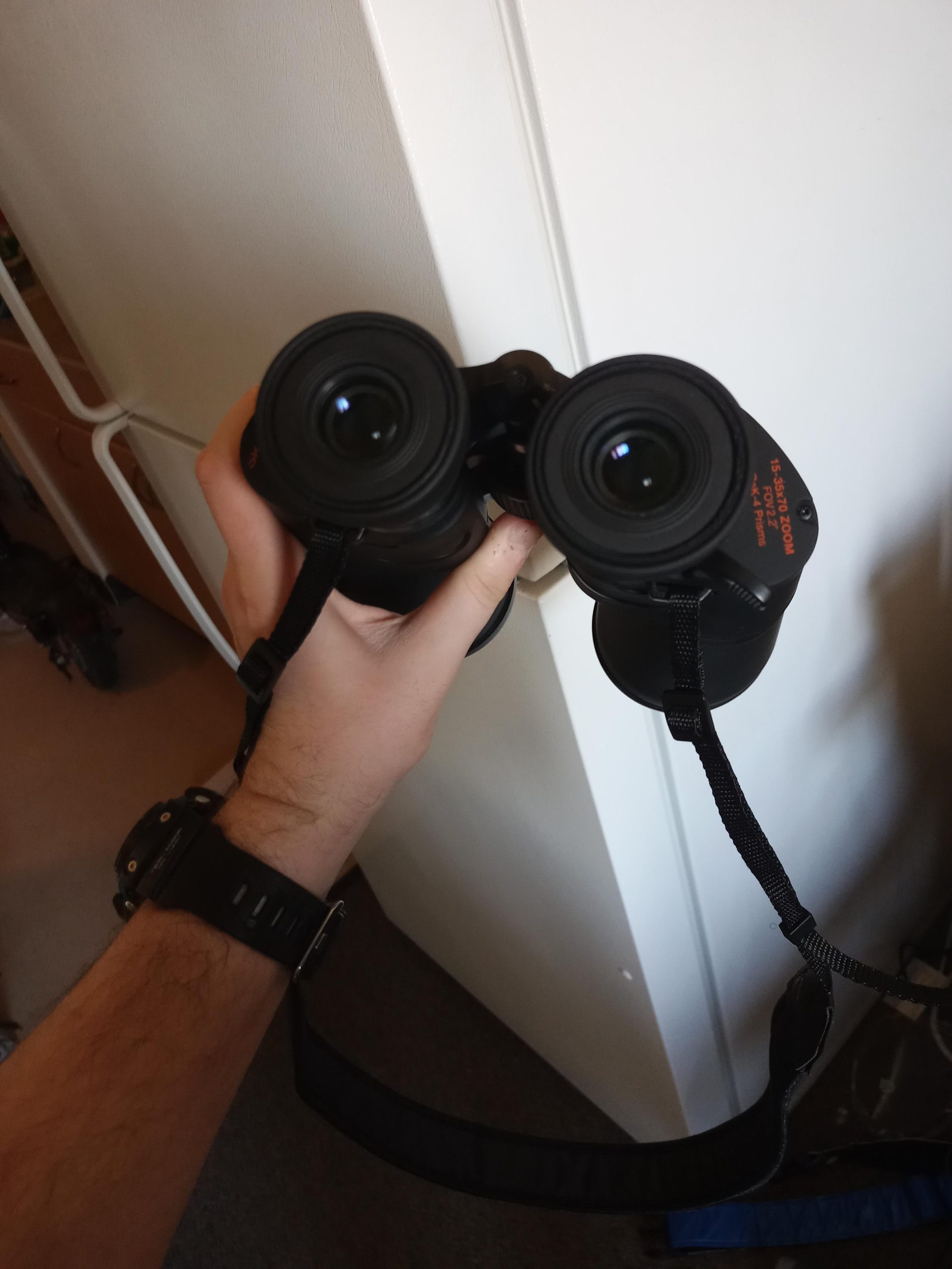 Celestron SkyMaster 15-35x70 Zoom Binoculars - Powerful Long-Range Binoculars for Astronomy & Outdoor Use - High Magnification up to 35x - Includes Tripod Adapter & Case customer photo 2