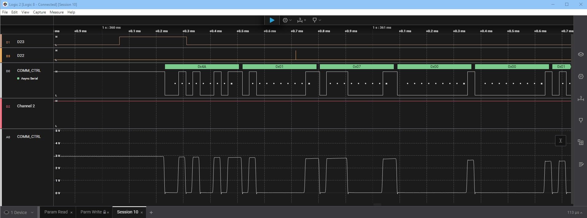 Logic 8 (Black) - Saleae 8-Channel Logic Analyzer customer photo 2