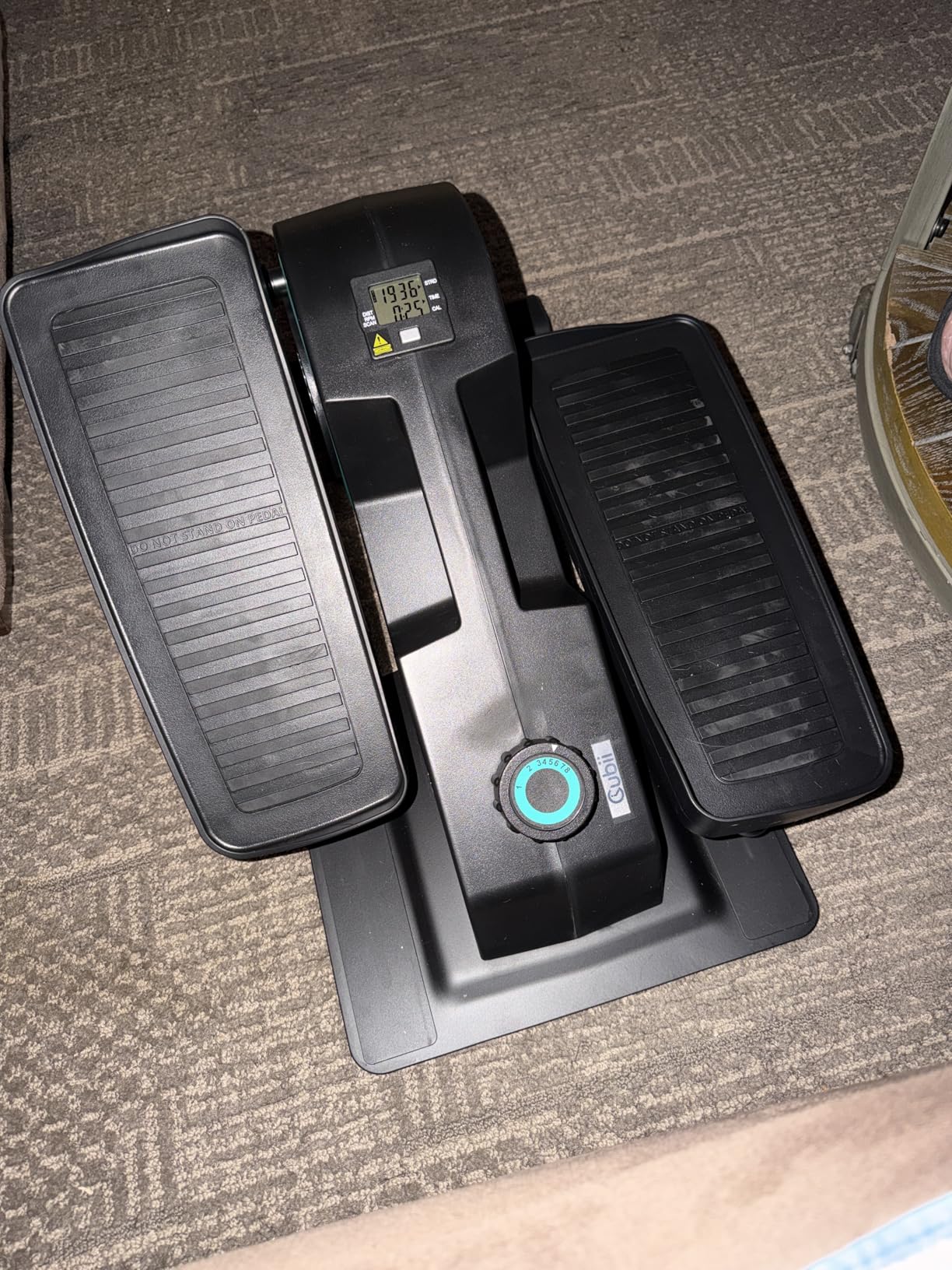 Cubii JR1, Under Desk Elliptical, Under Desk Bike Pedal Exerciser, Seated Elliptical, Work from Home Fitness, Mini Elliptical Machines for Home Use, Cubii Exerciser for Seniors, Desk Exercise customer photo 2