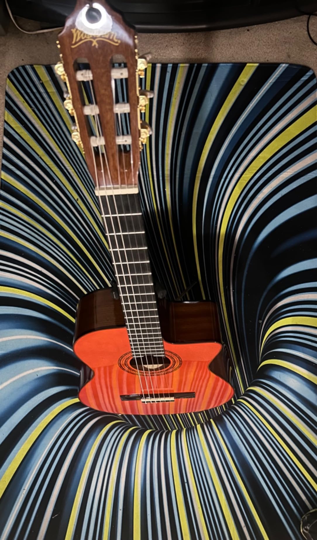 Washburn Classical C5CE Cutaway Acoustic Electric Guitar customer photo 1