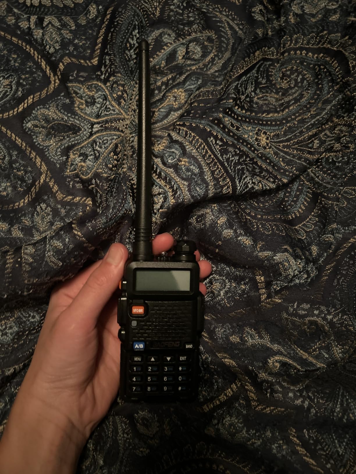 Baofeng UV-5R Two Way Radio Dual Band 144-148/420-450Mhz Walkie Talkie 1800mAh Li-ion Battery(Black) customer photo 1