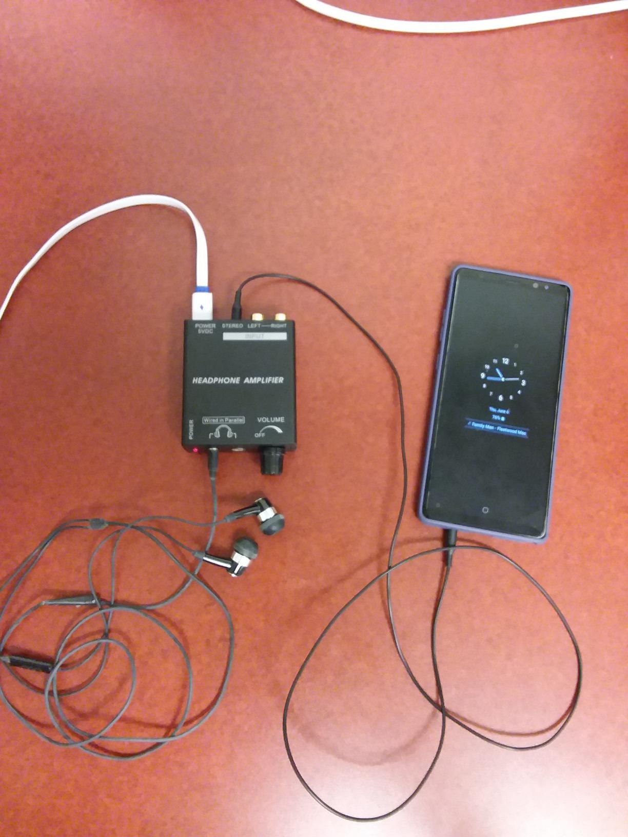 TNP Portable Headphones Amplifier Stereo Headphone Earphone Amp Volume Control Audio Booster with RCA Input 3.5mm 6.3mm Output Jack & Power Switch customer photo 1