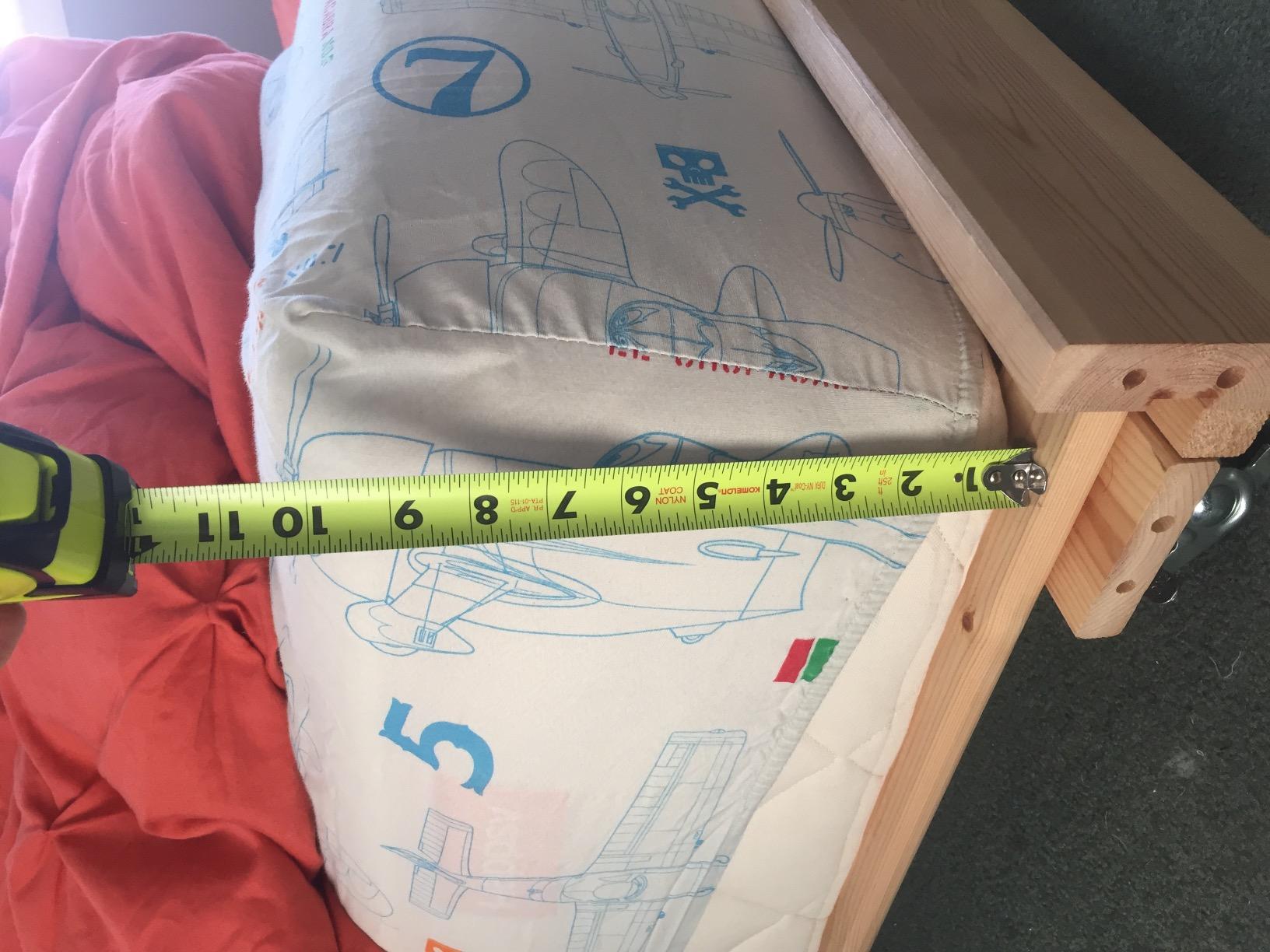 Happsy Organic Hybrid Mattress - Natural Latex Mattress with Encased Coil Layers - Medium Firm, Pressure Relieving - Bed-in-a-Box - King customer photo 1