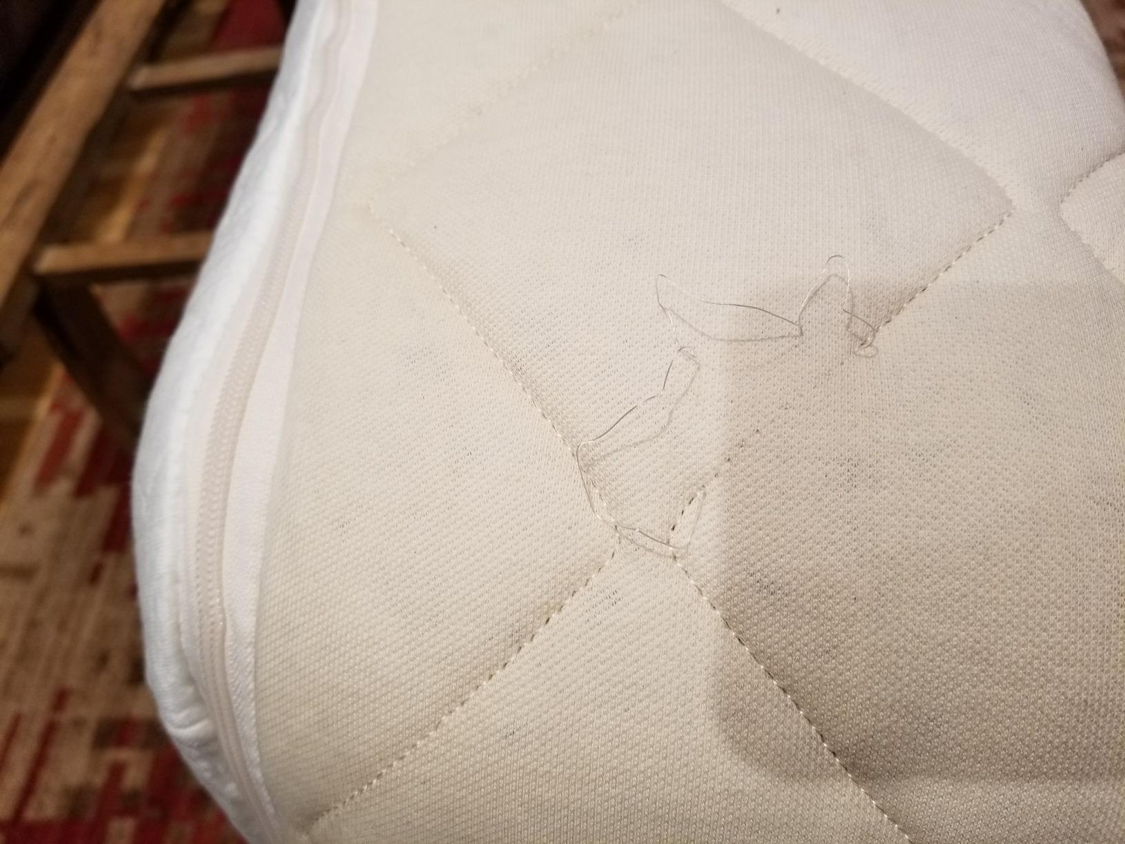 Happsy Organic Hybrid Mattress - Natural Latex Mattress with Encased Coil Layers - Medium Firm, Pressure Relieving - Bed-in-a-Box - King customer photo 2