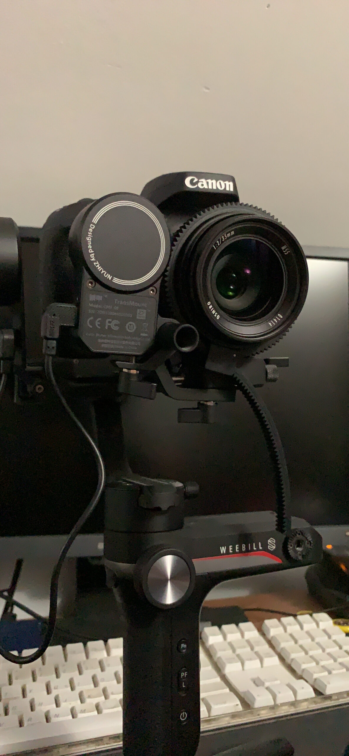 Zhiyun CMF-06 TransMount Servo Follow Focus/Zoom Controller for Zhiyun WEEBILL S/Crane 3/Crane 3S/ Crane 2S Gimbal Handheld Stabilizer customer photo 1