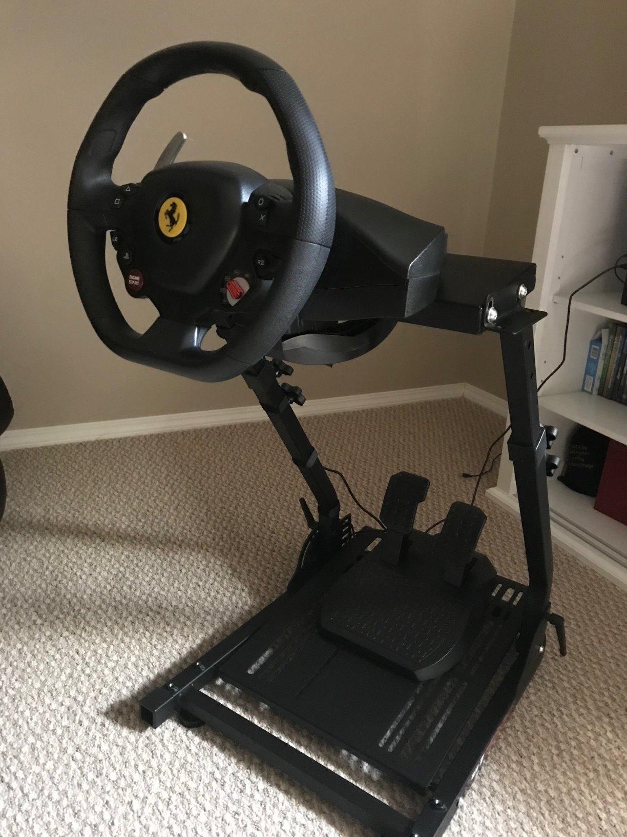 Thrustmaster T80 Ferrari 488 GTB Edition Racing Wheel (compatible w/ PS5, PS5 Pro, PS4 & PC) customer photo 1