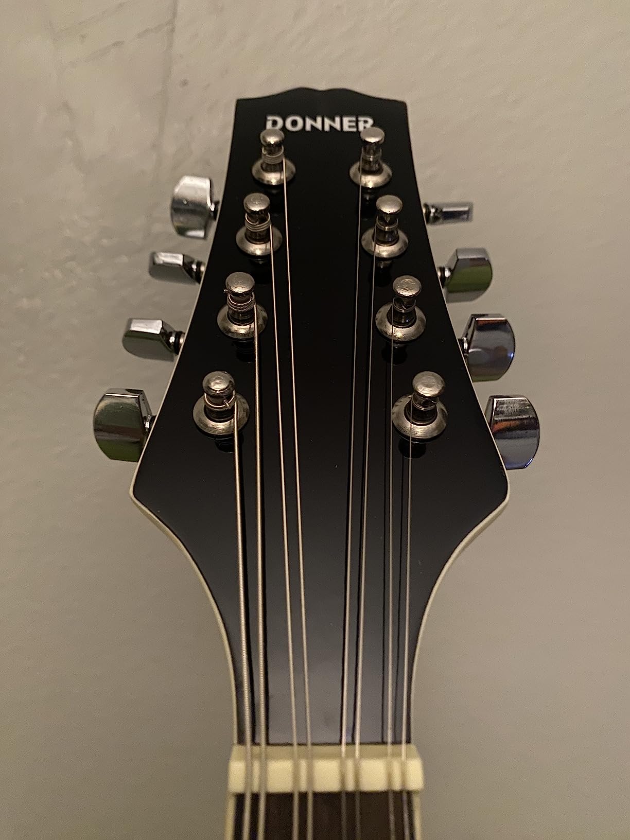 Donner A Style Mandolin Instrument Sunburst Beginner Adult Acoustic Mandolin Musical Instrument Mahogany 8 String, Bundle With Tuner String Bag Guitar Picks, DML-1 customer photo 1