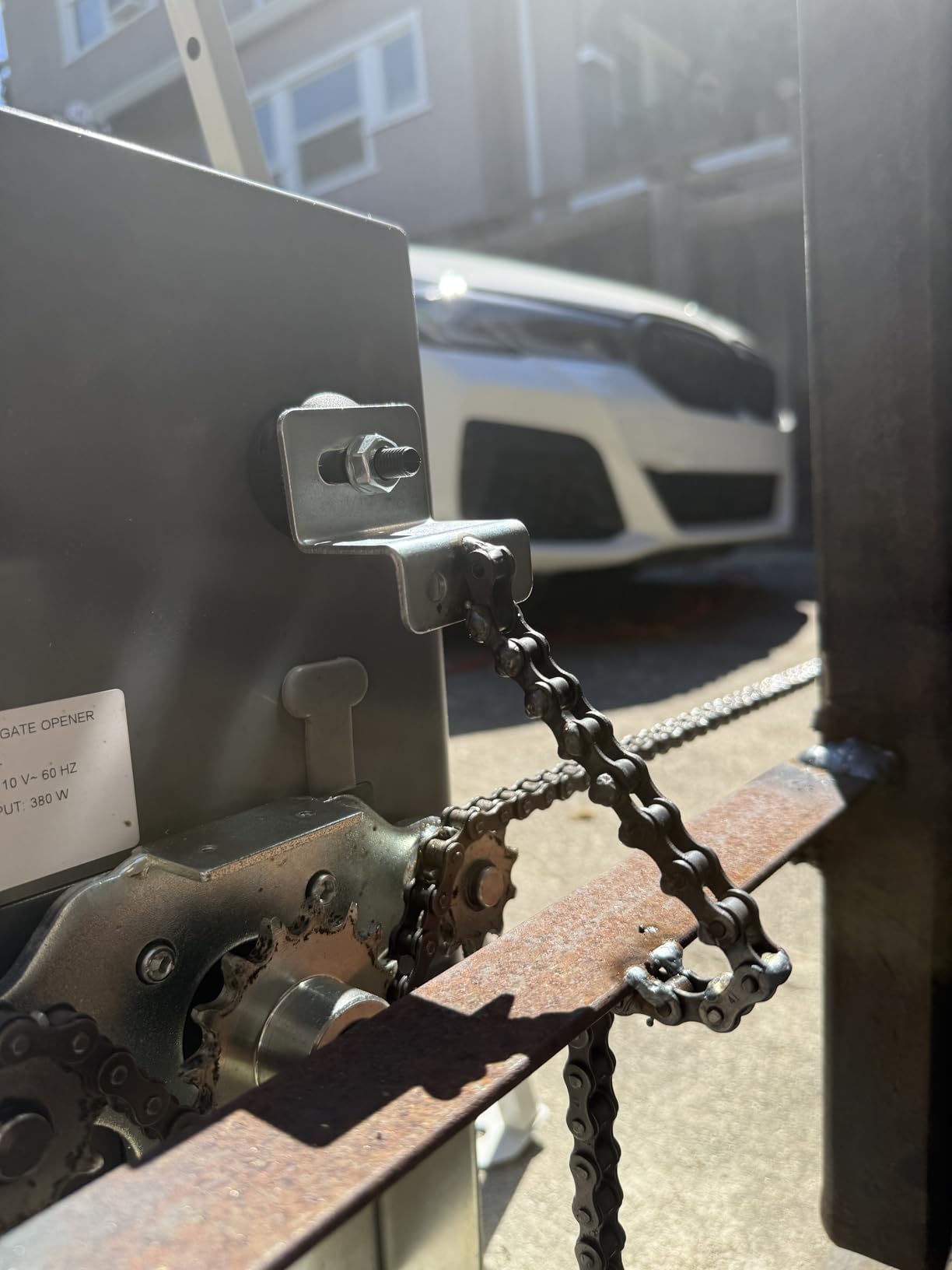 CO-Z 1800 lb Automatic Sliding Gate Opener with 2 Remote Controls, Electric Rolling Driveway Slide Gate Motor, Complete Gate Operator Hardware Security System Kit for Sliding Gate Up to 40 Feet customer photo 1