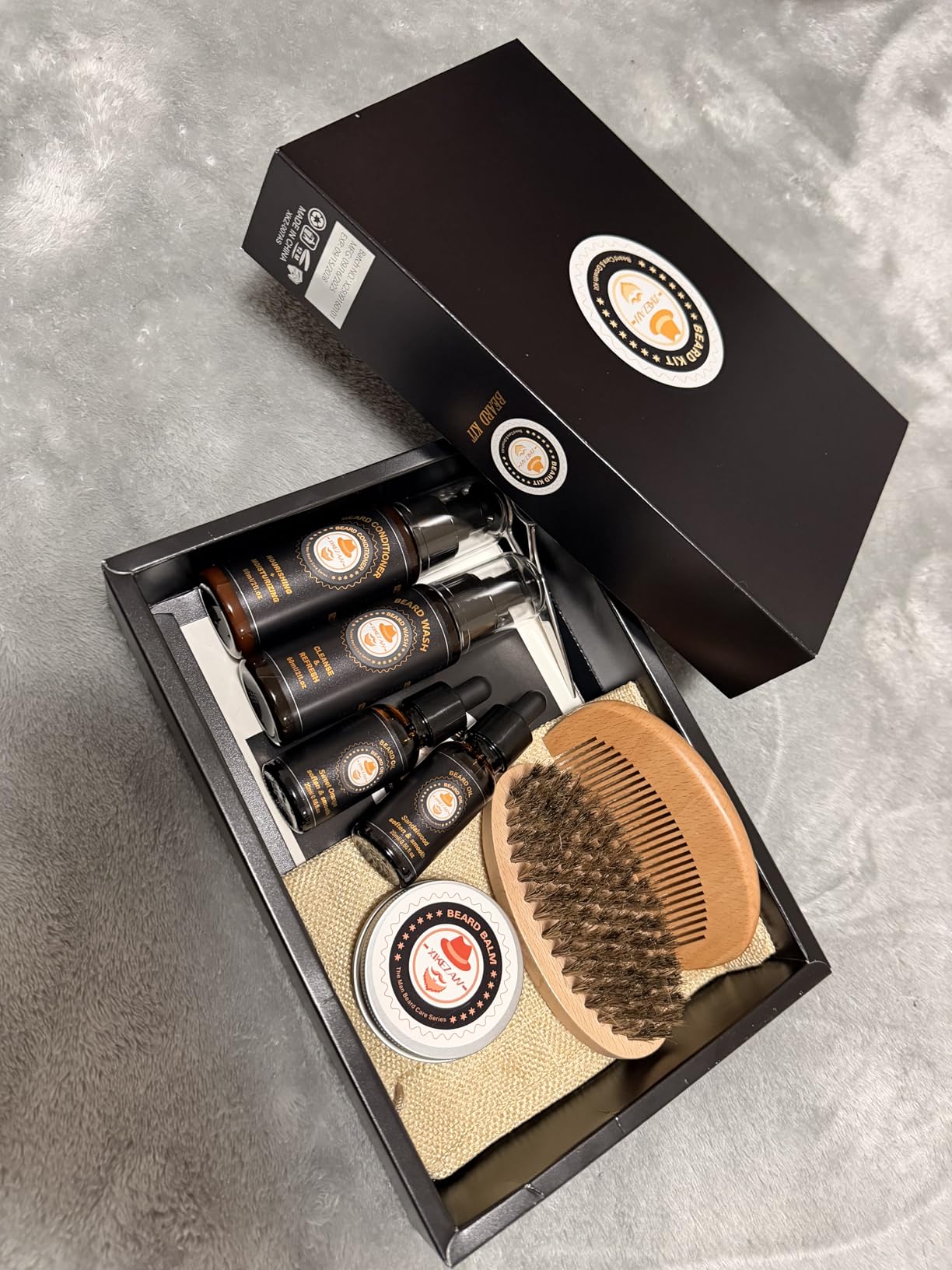 XIKEZAN Beard Care Kit customer photo 1
