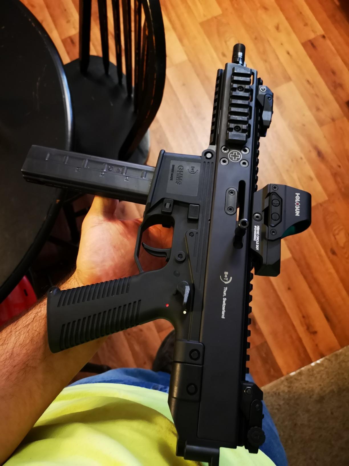 HOLOSUN 510C Multi-Reticle 2 MOA Dot & 65 MOA Circle Open Reflex Sight - Solar FailSafe Shake-Awake, 12 Settings - Red/Green Reticle customer photo 1