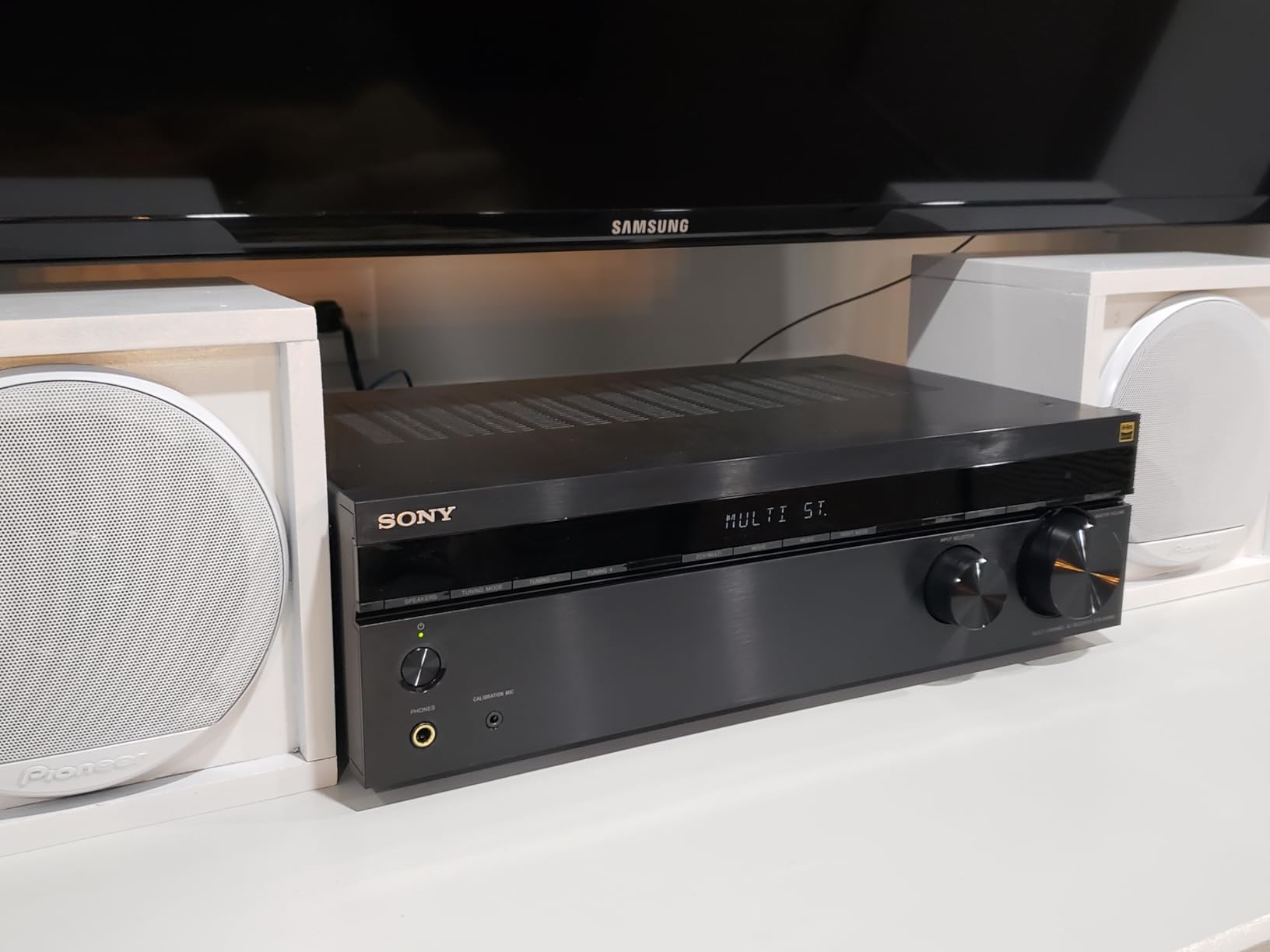 Sony STRDH590 5.2 Channel Surround Sound Home Theater Receiver: 4K HDR AV Receiver with Bluetooth, Black customer photo 2