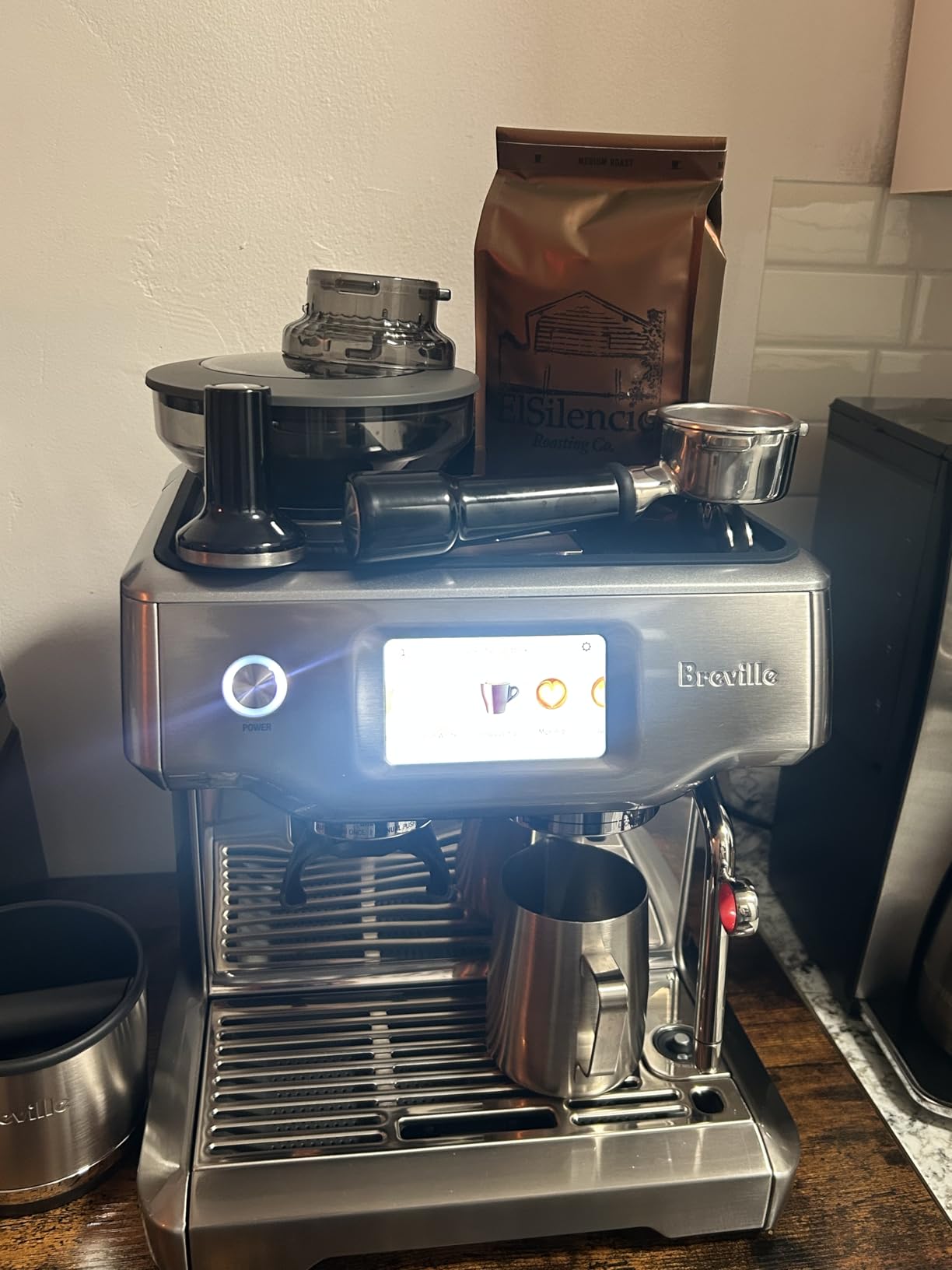 Breville Barista Touch Espresso Machine BES880BSS, Brushed Stainless Steel customer photo 1