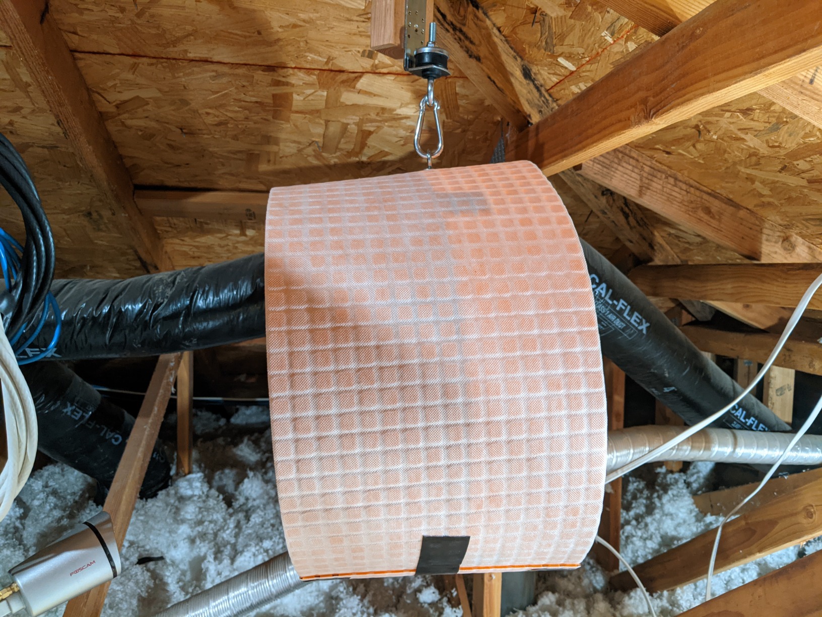 Centric Air QA-Deluxe 5500 Whole House Fan | Energy Efficient | Low Voltage Plug and Play, 2-Speed Wall Switch with Timer | R5 Insulated Damper | 5500 CFM | 10-Year Motor Warranty | Made in USA customer photo 1