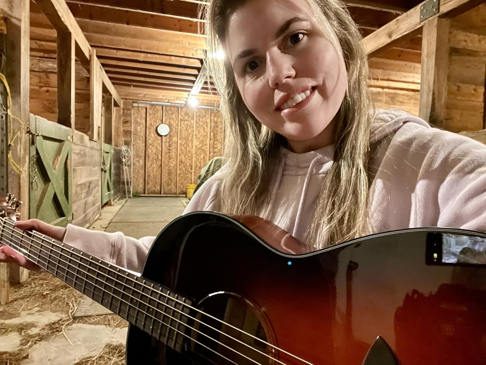 Yamaha CSF1M TBS Parlor Size Acoustic Guitar with Hard Gig Bag- Tobacco Brown Sunburst customer photo 1