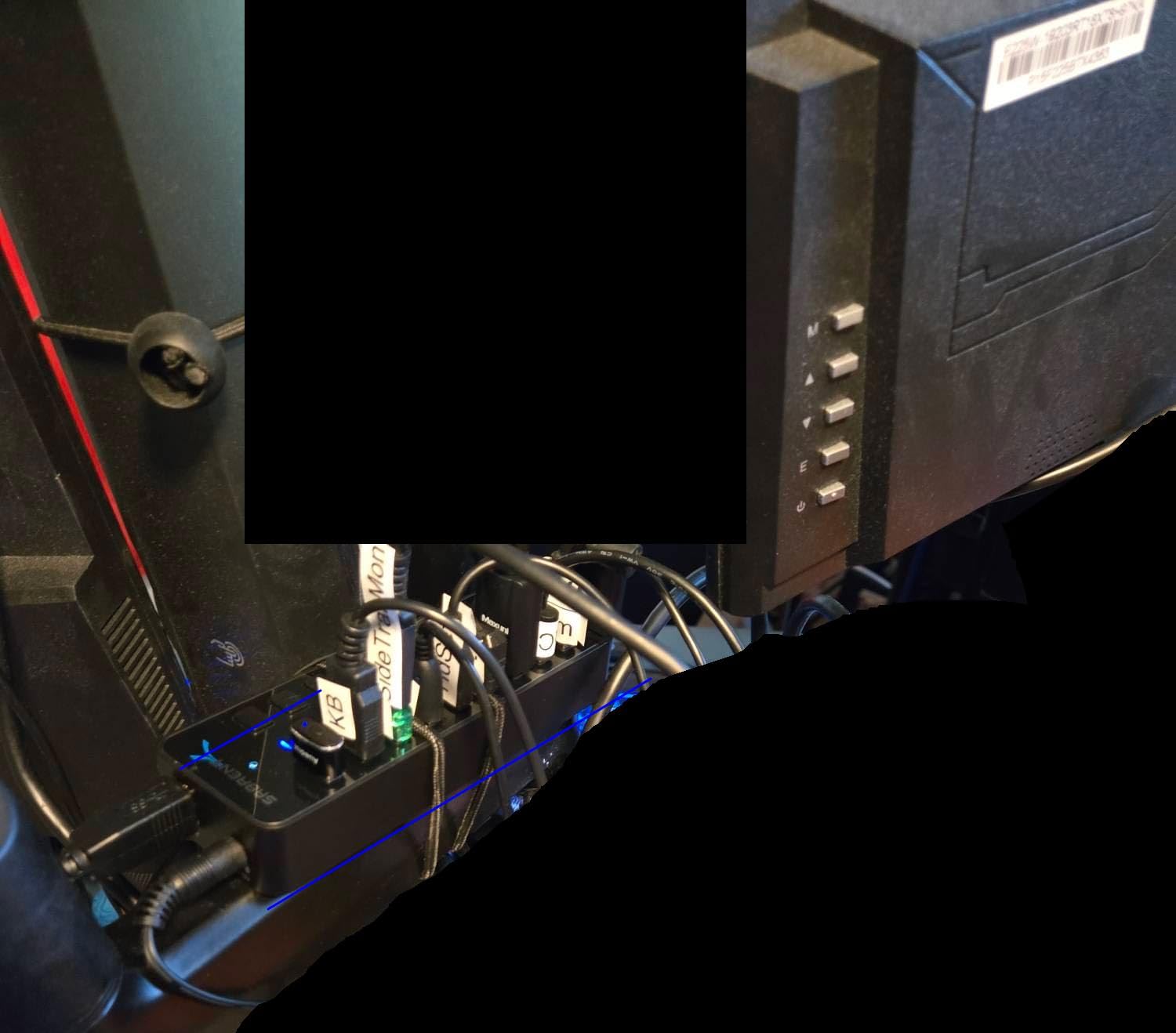 SABRENT 10-Port 60W USB 3.0 Hub with Individual Power Switches and LEDs, Includes 60W 12V/5A Power Adapter (HB-BU10) customer photo 2