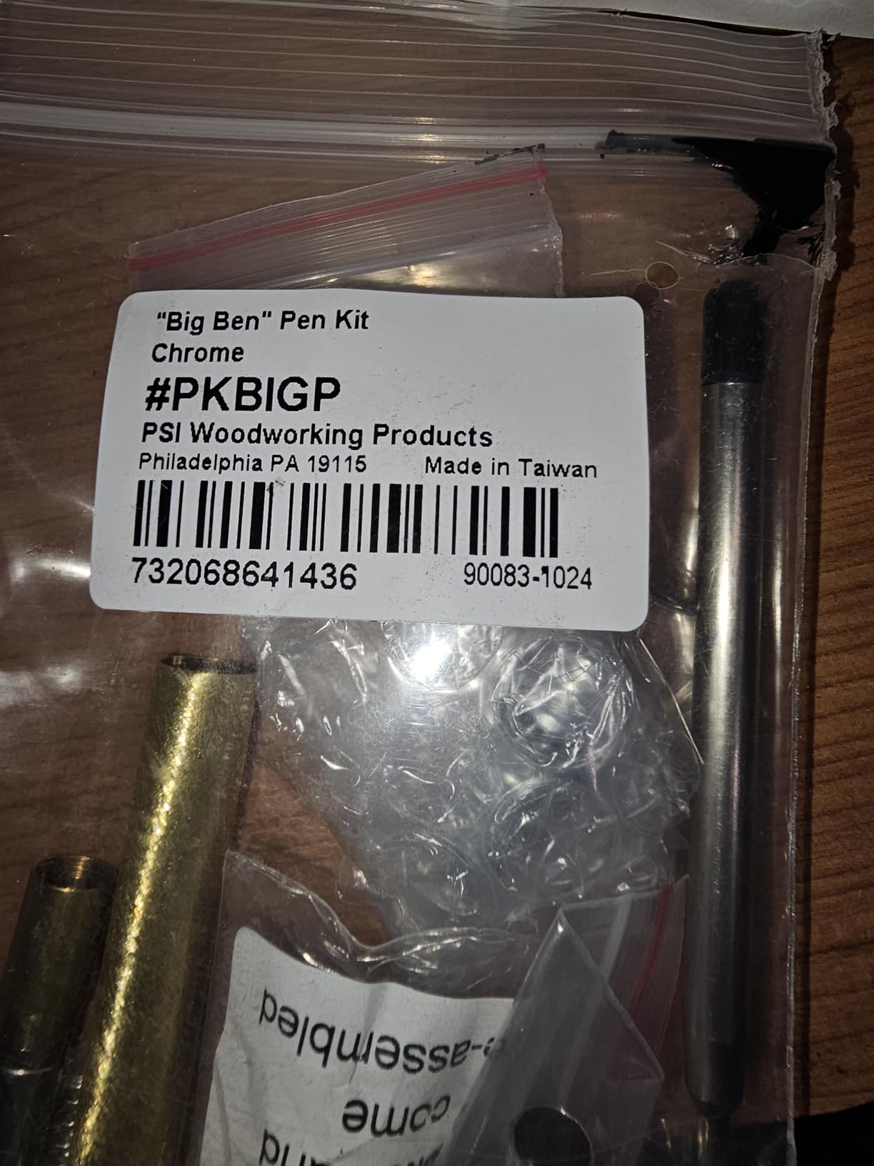 Penn State Industries PKBIGSS2 Big Ben Cigar Twist Ballpoint Pen Kit Starter Package customer photo 1
