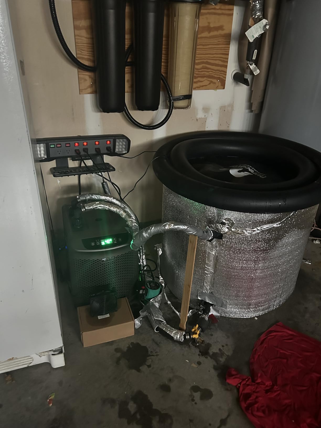 Active Aqua Hydroponic Water Chiller w/ Boost Function, 0.25 HP - Adjustable Cooling System for 40-92 Gallon Reservoirs, Pure Titanium Evaporator Cooler for Aquaponics, Cold Plunge Baths & Aquariums customer photo 2