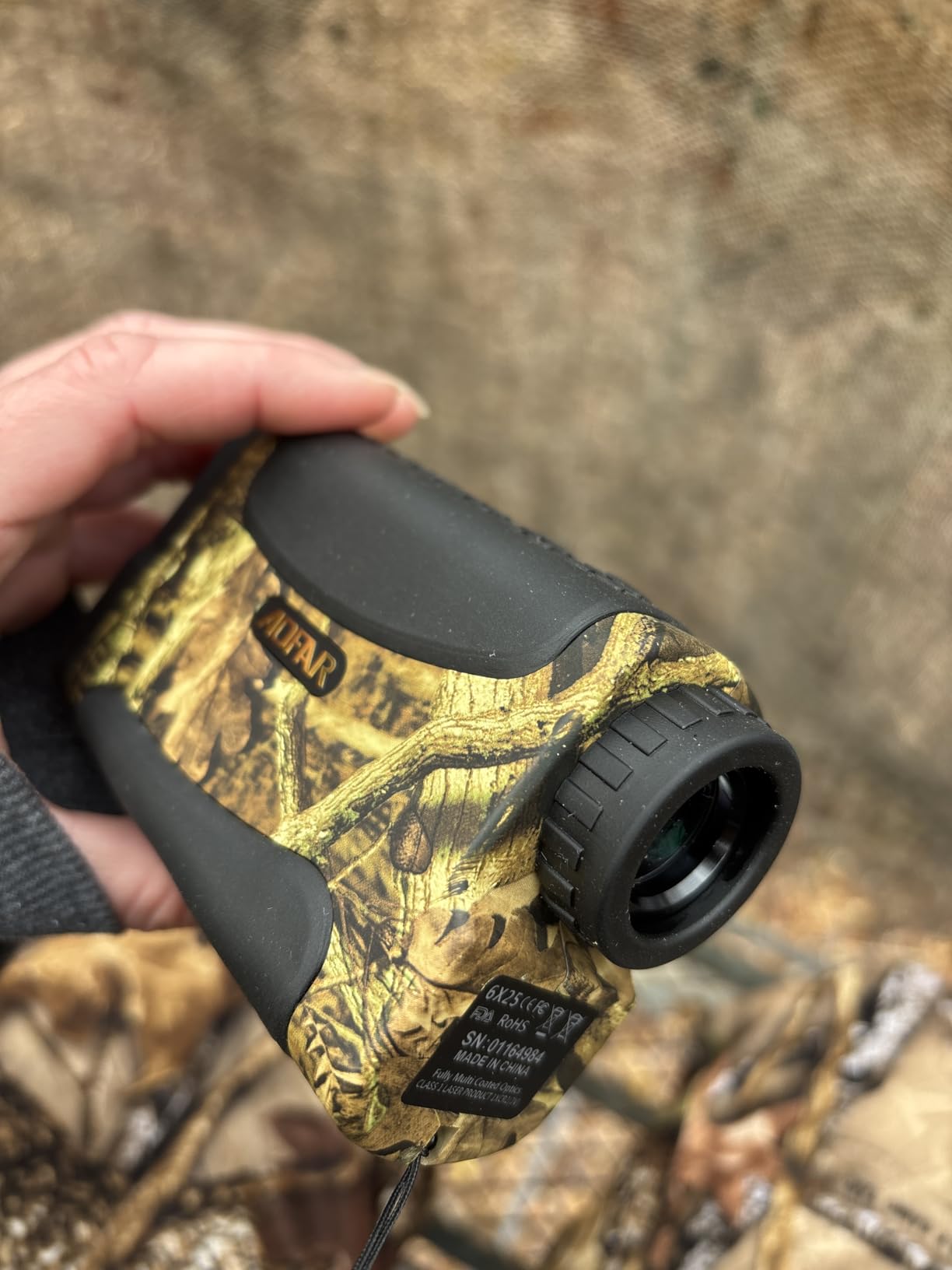 AOFAR HX-700N Hunting Range Finder 700 Yards Waterproof Archery Rangefinder for Bow Hunting customer photo 2