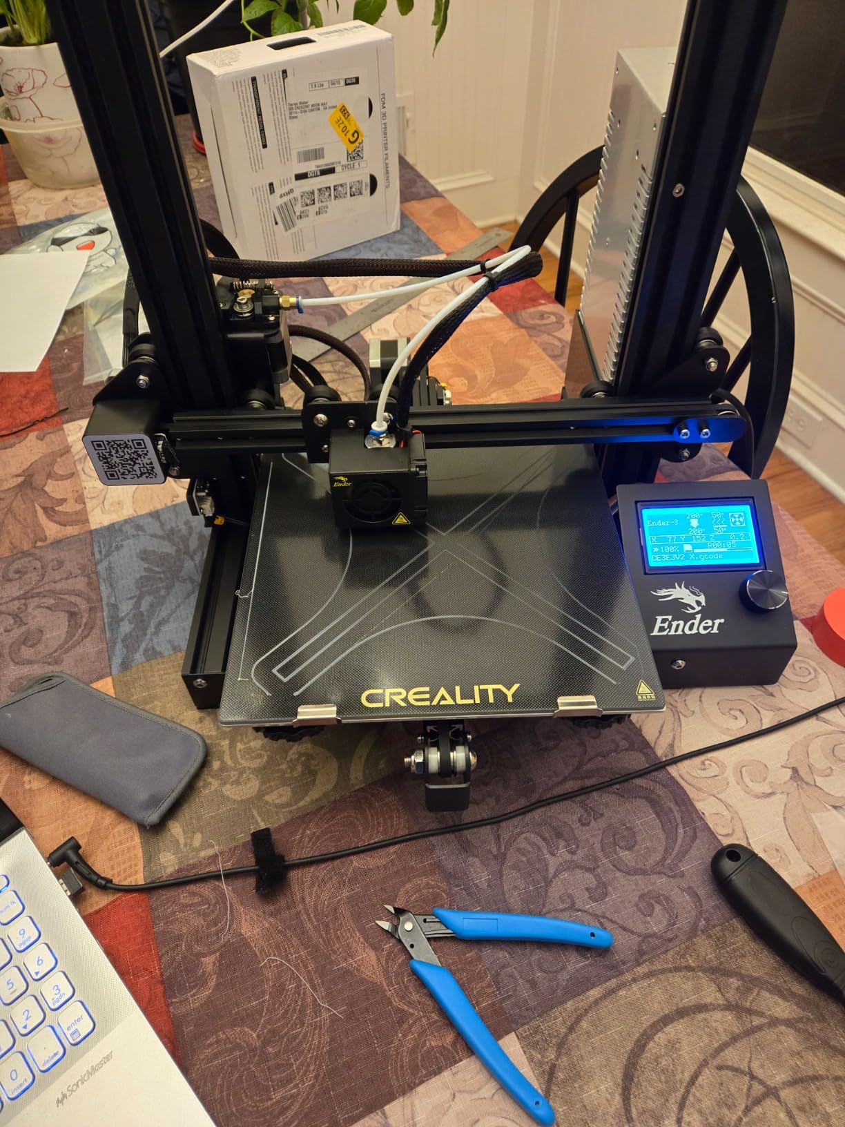 Official Creality Ender 3 3D Printer Fully Open Source with Resume Printing Function DIY Printers Build Volume 8.66x8.66x9.84 inch customer photo 1