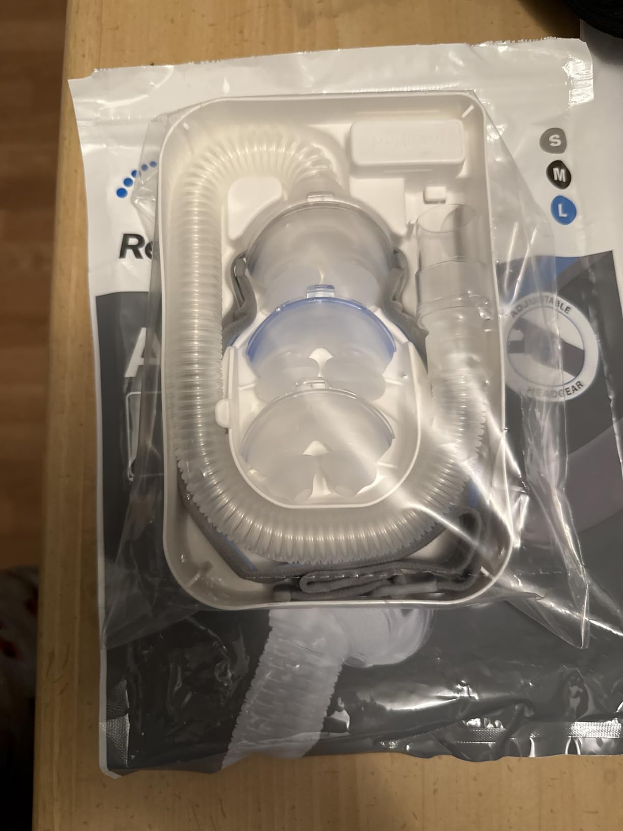 AirFit P10 Frame System - Replacement CPAP Frame System with Nasal Pillows Cushion - Headgear Not Included - Medium customer photo 1