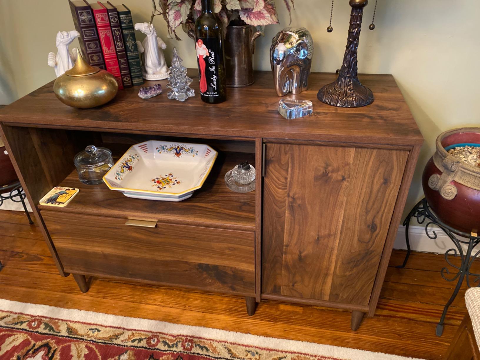 Sauder Clifford Place Credenza, For TV's up to 46