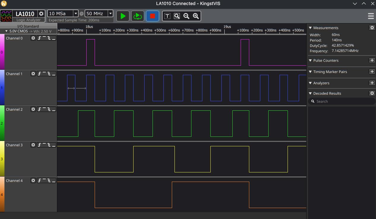 LA1010 USB Logic Analyzer 16 Input Channels 100MHz with The English PC Software Handheld Instrument customer photo 2
