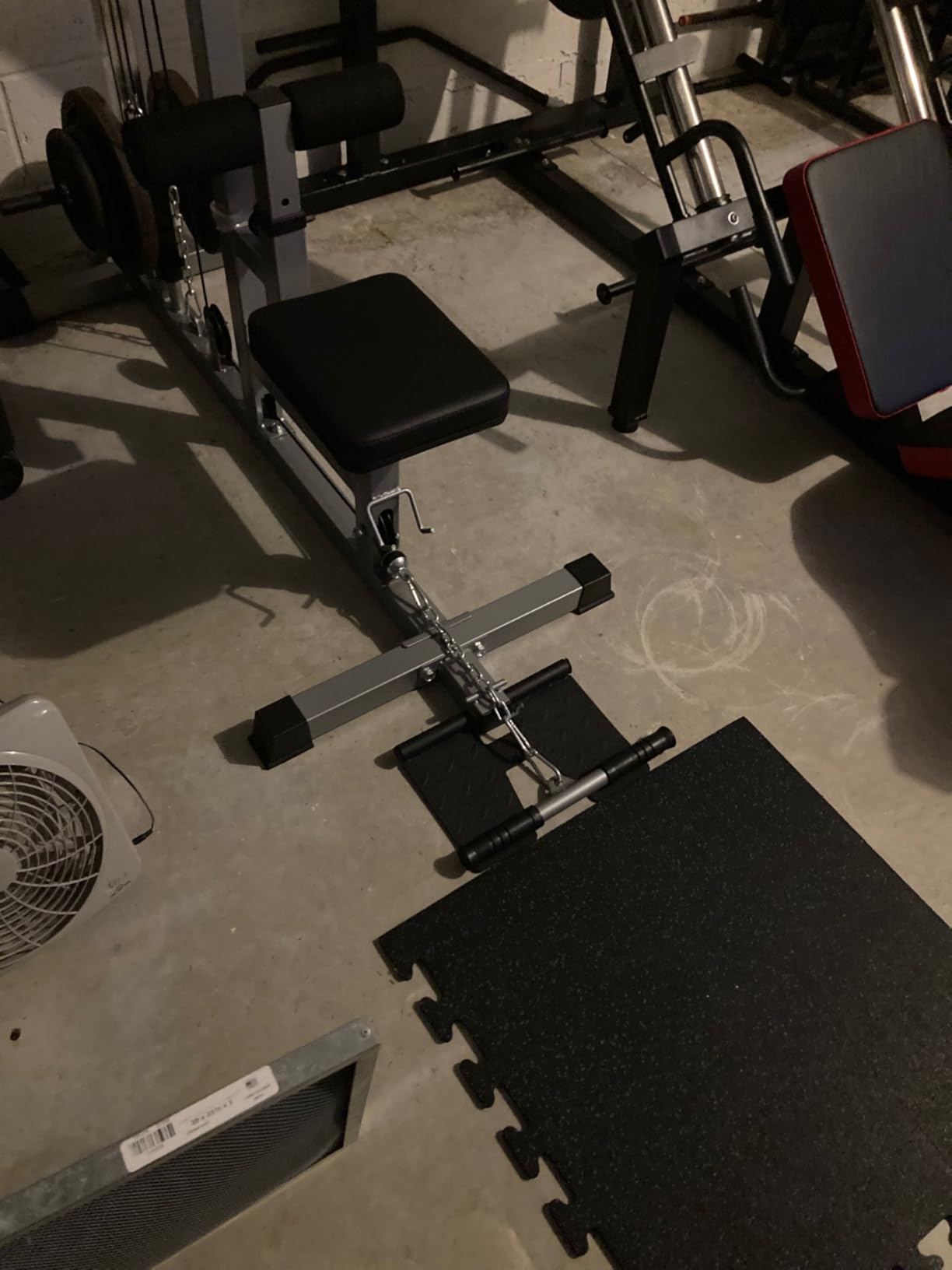 GDLF LAT Pull Down Machine Low Row Cable Fitness Exercise Body Workout Strength Training Bar Machine customer photo 1