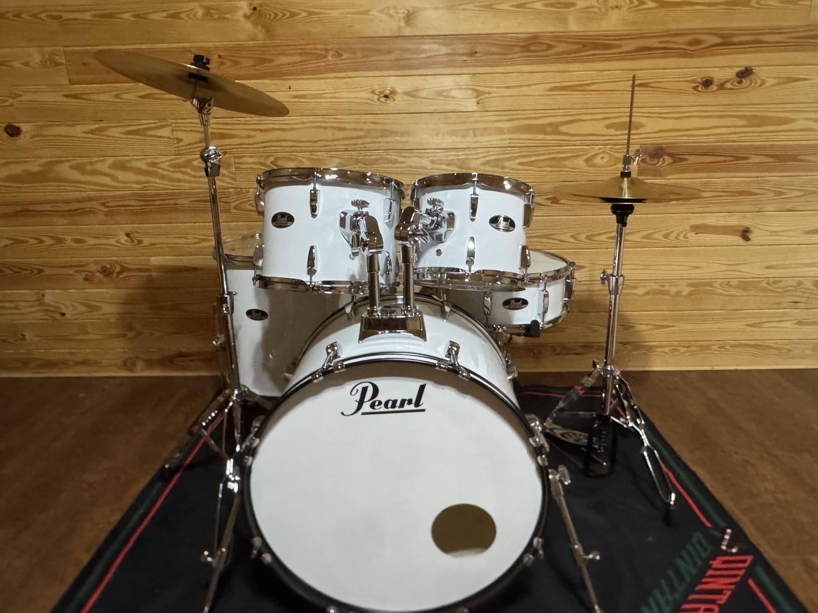 Pearl Roadshow Drum Set 5-Piece Complete Kit with Cymbals and Stands, Aqua Blue (RS525SC/C703) customer photo 1