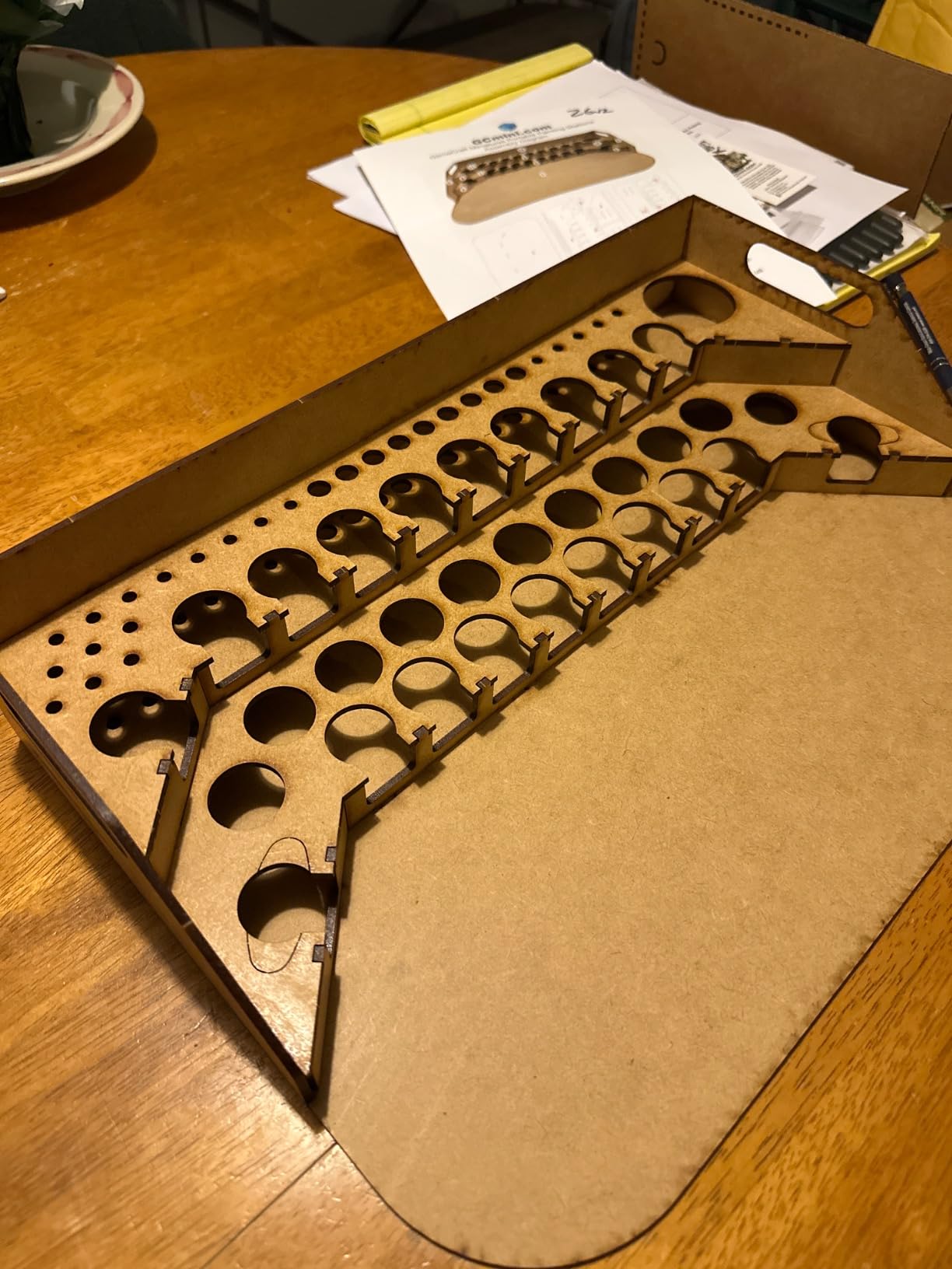 GameCraft Miniatures Painting Station - 26mm V2, for Vallejo and Army Painter Style Dropper Bottles customer photo 1