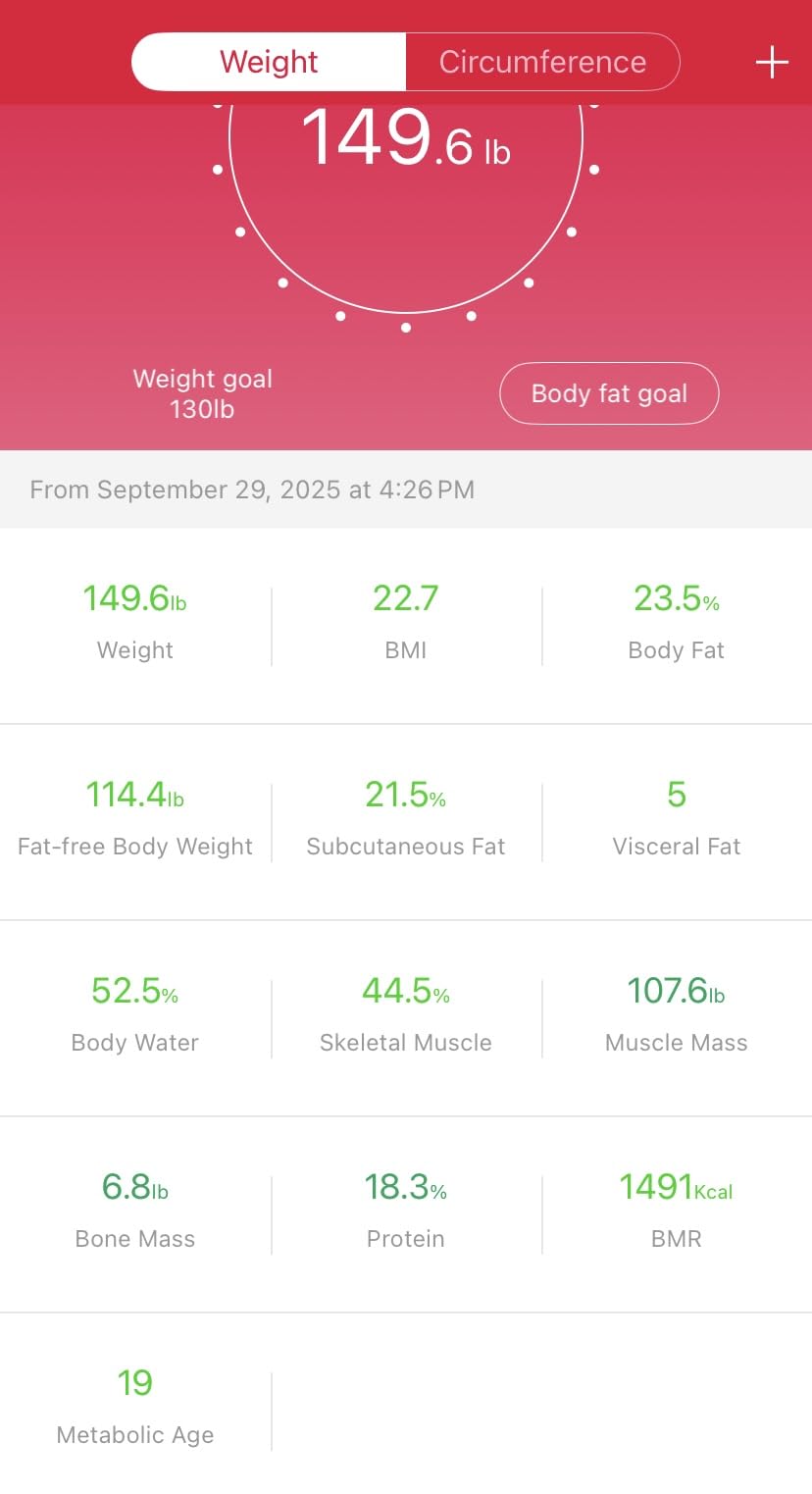 FITINDEX Smart Scale for Body Weight, Scale with BMI, Body Fat, Muscle Mass, Digital, Bathroom, Weighing, Bluetooth, Body Composition Monitor Health Analyzer with App, 400lb, Black customer photo 2