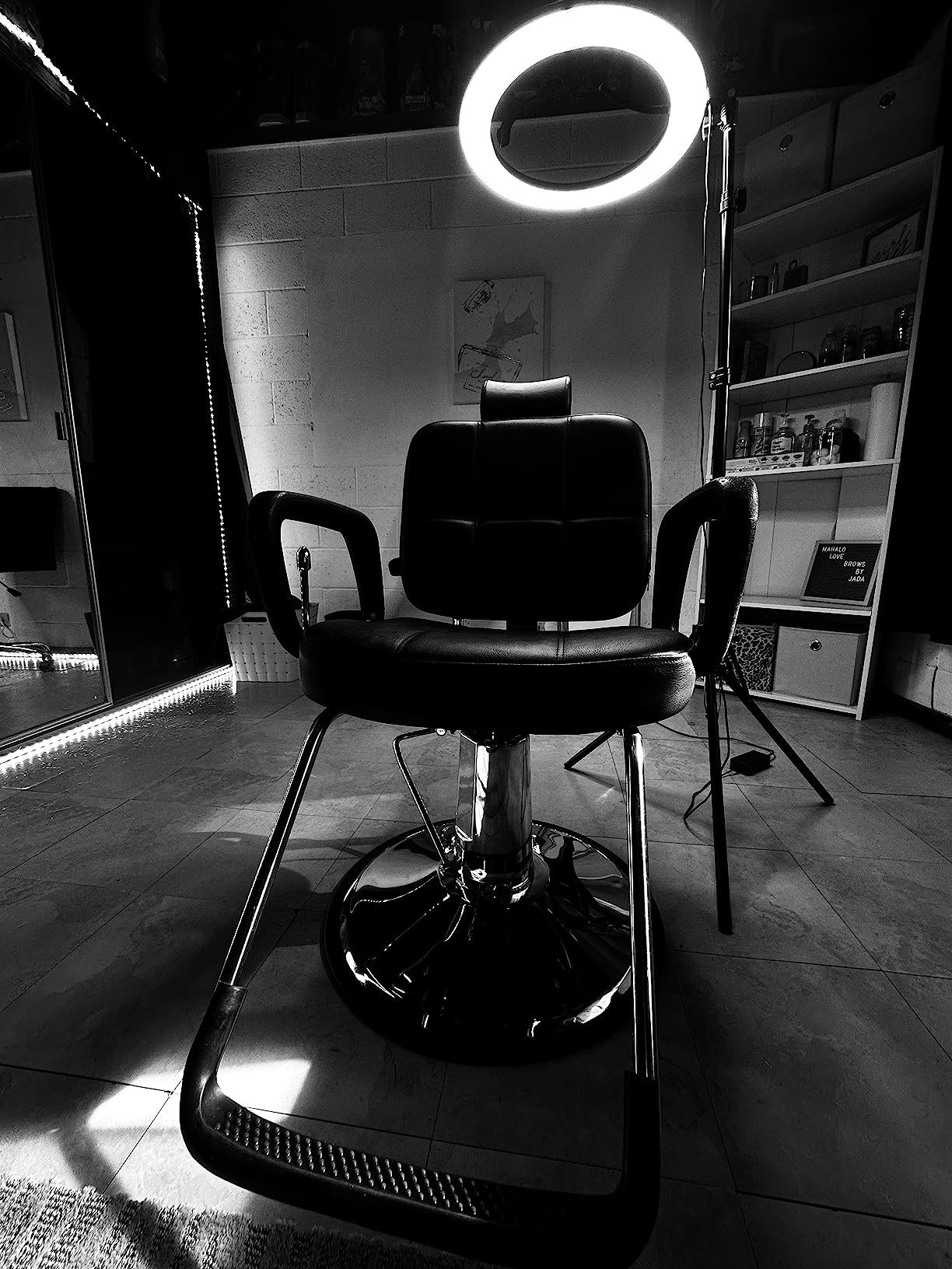 Artist hand Hydraulic Recline Barber Chair Salon Chair for Hair Stylist Heavy Duty Tattoo Chair Shampoo Beauty Salon Equipment customer photo 1