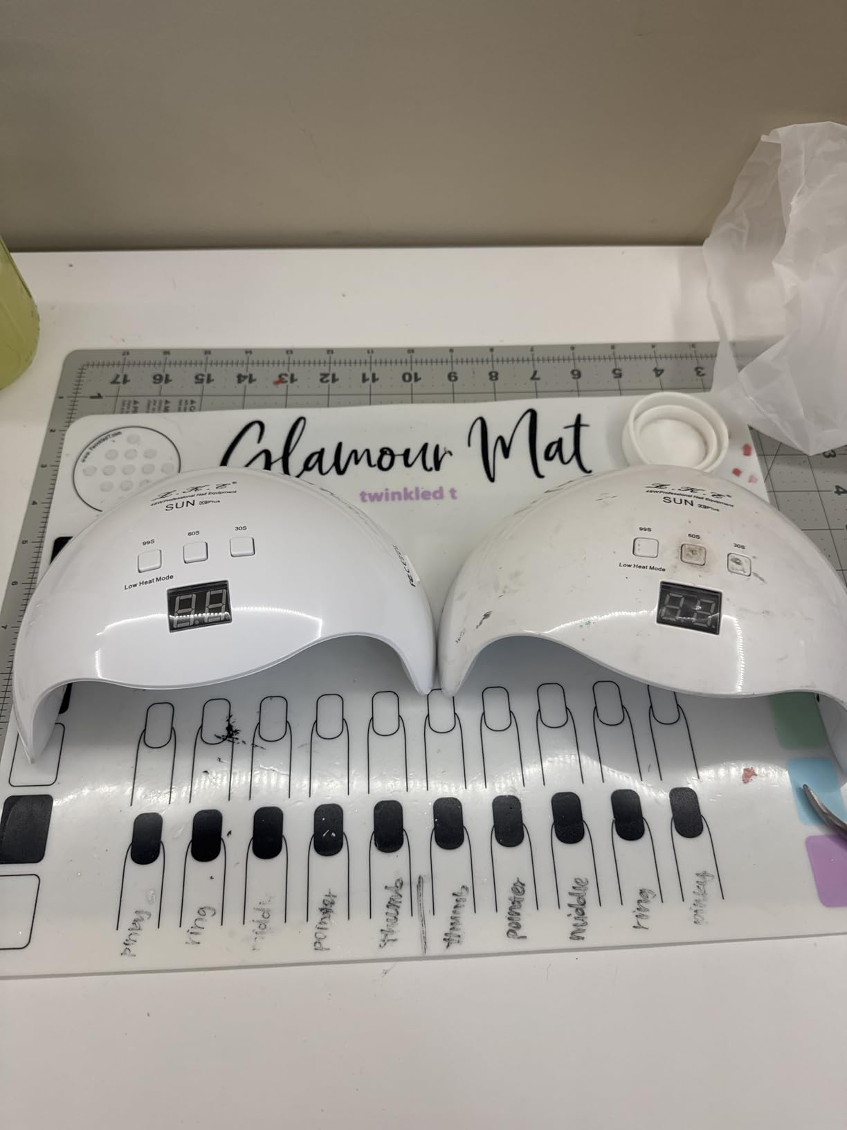 Gel UV LED Nail Polish Lamp, LKE Nail Dryer 40W LED Light with 3 Timers Professional for Nail Art Tools customer photo 2