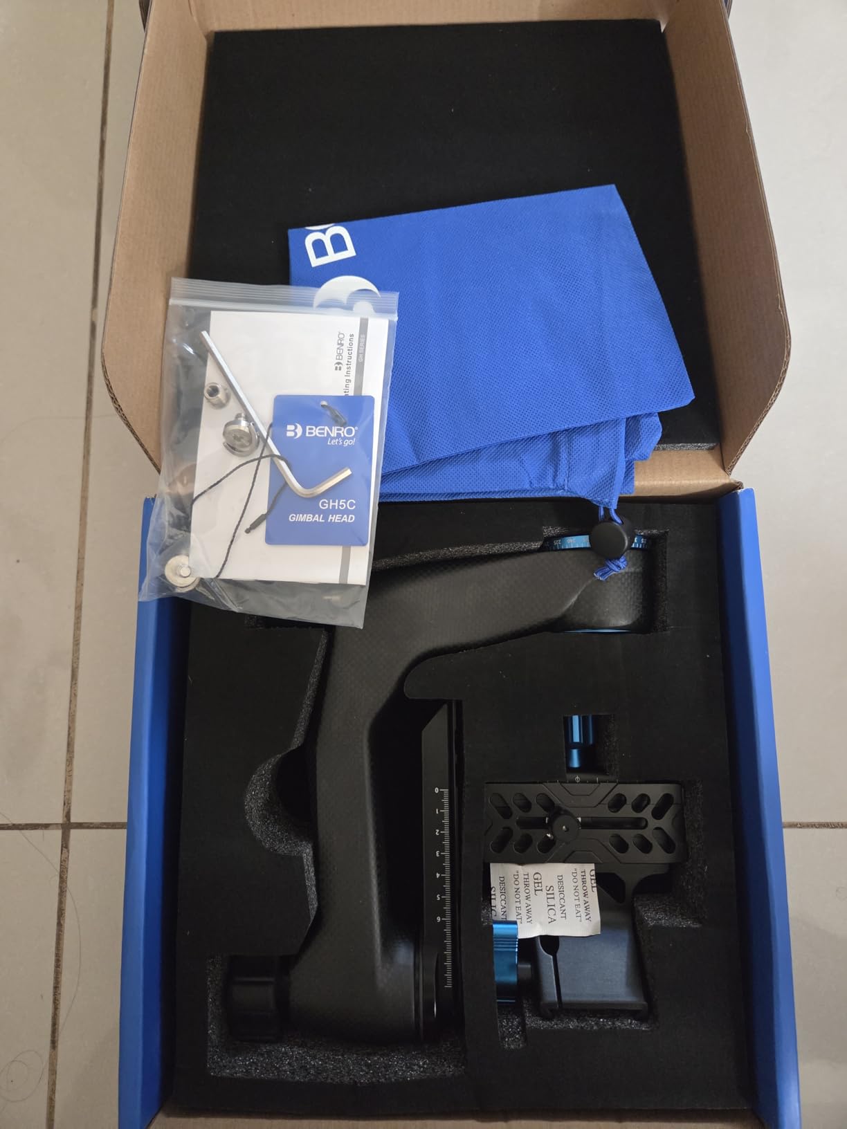 Benro GH5C Carbon Fiber Gimbal Head customer photo 1