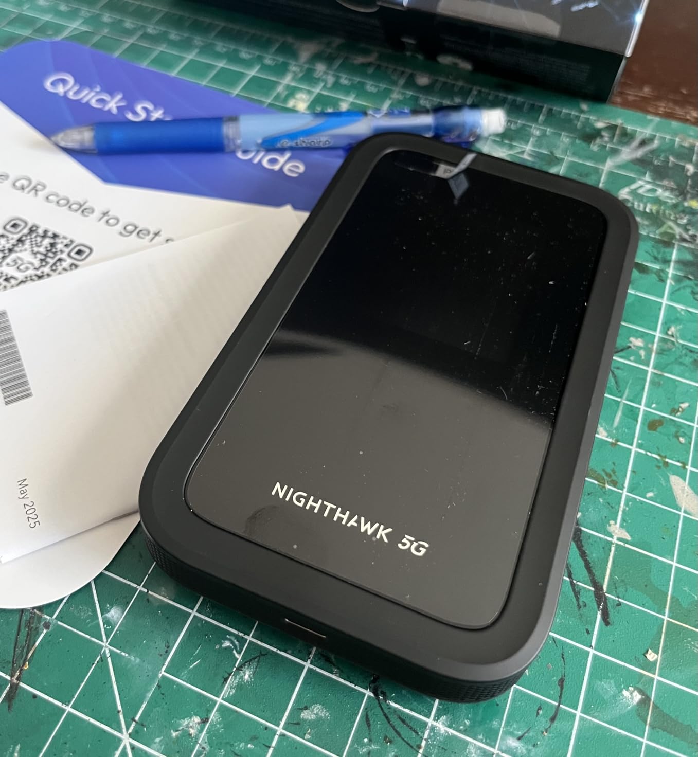 NETGEAR Nighthawk M1 4G LTE WiFi Mobile Hotspot (MR1100-100NAS) - Up to 1Gbps Speed, Works Best with AT&T and T-Mobile customer photo 1