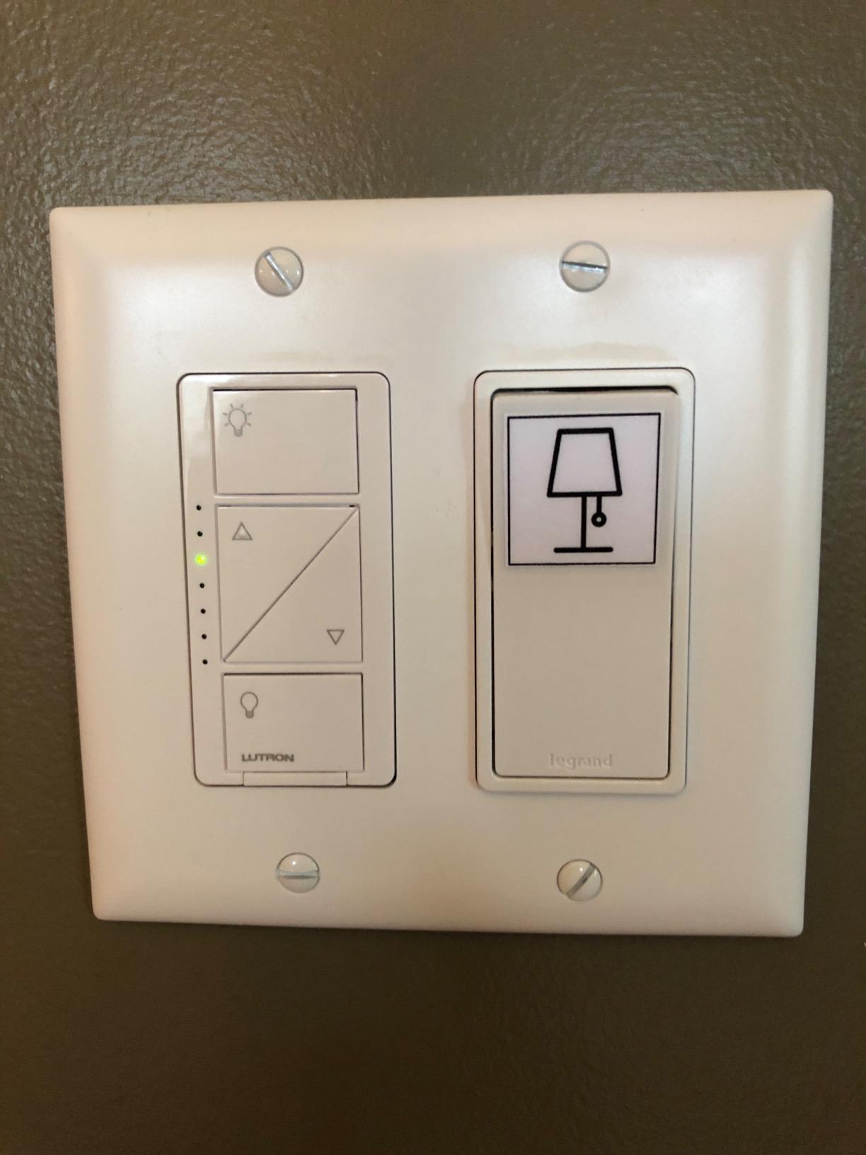 Lutron Caseta Original Smart Dimmer Switch Kit w/ Hub, with Pico Remote, Wallmount Bracket, & Smart Hub, Works with Alexa, Apple Home, Google Home, 3 Way, 150W, No Neutral Req customer photo 1