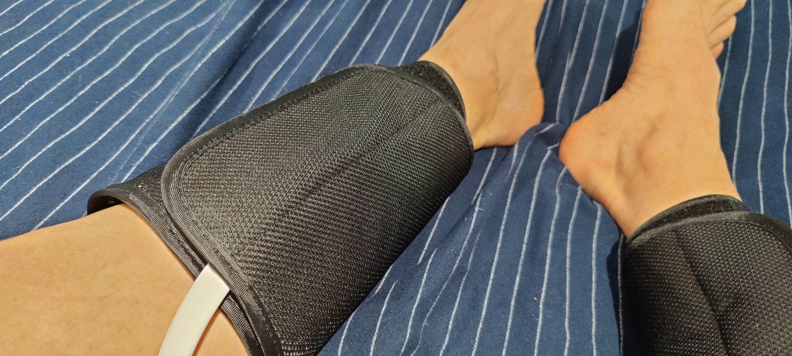 FIT KING Calf Massager for Circulation and Muscle Recovery, Air Compression Device for Calves, Relives Muscle Soreness and Swelling Pain, Helpful for Edema and RLS customer photo 2