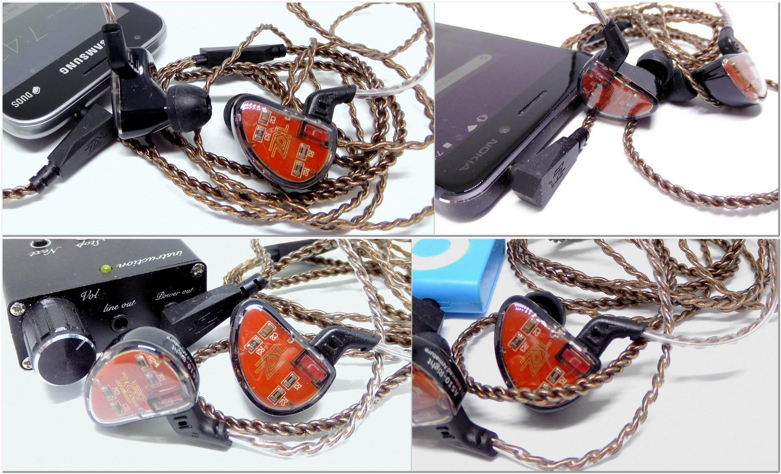 KZ AS10 IEM Headphone, 5 Balanced Armature Driver KZ Earbuds Wired Earphone, Stereo HiFi in Ear Monitor Headphone Musician Headset Earphone with Detachable 2 Pin Cable(No Microphone, Black) customer photo 2
