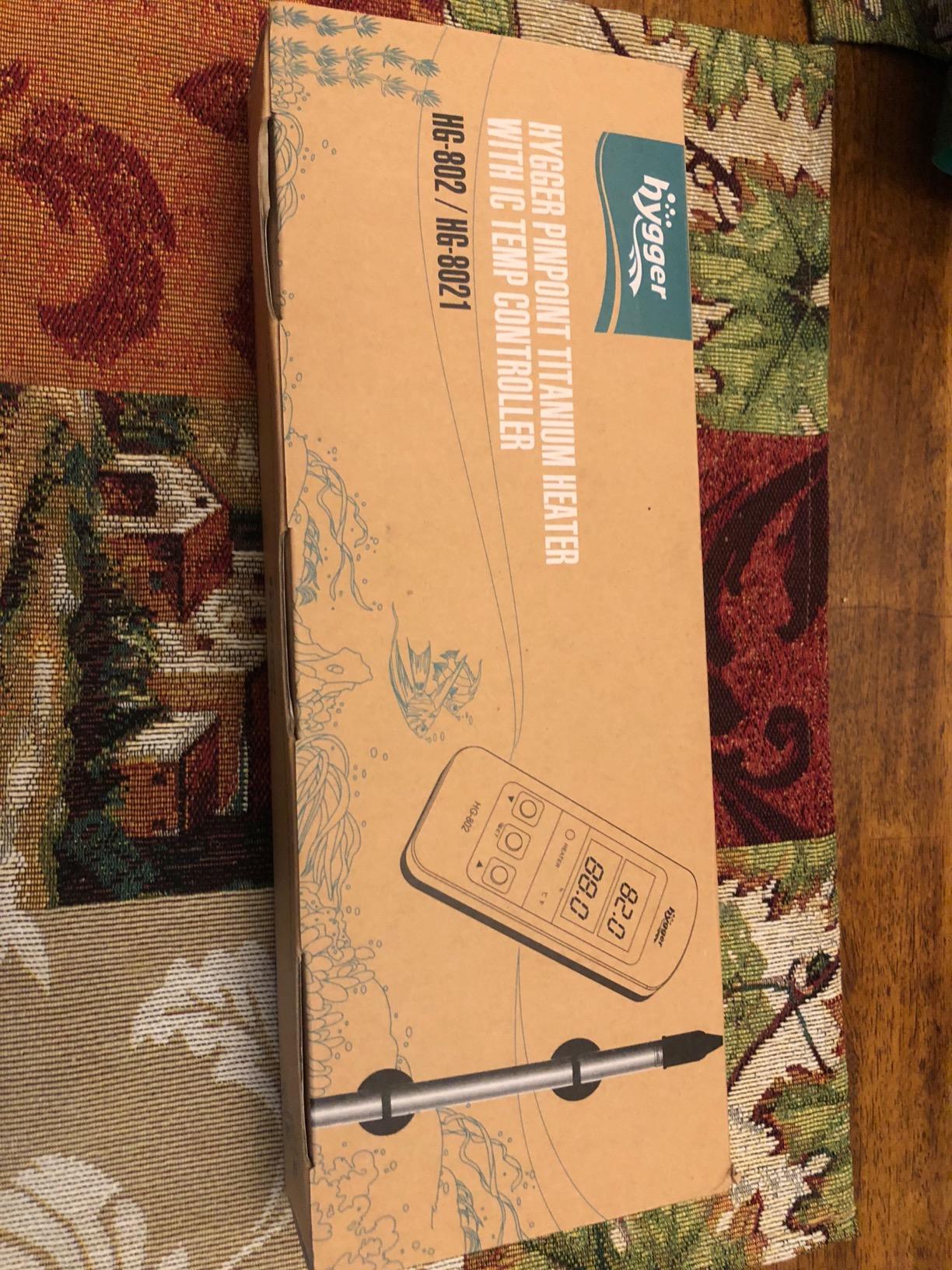 hygger 200W Titanium Aquarium Heater for Salt Water and Fresh Water, Digital Submersible Heater with External IC Thermostat Controller and Thermometer, for Fish Tank 20-45 Gallon customer photo 2